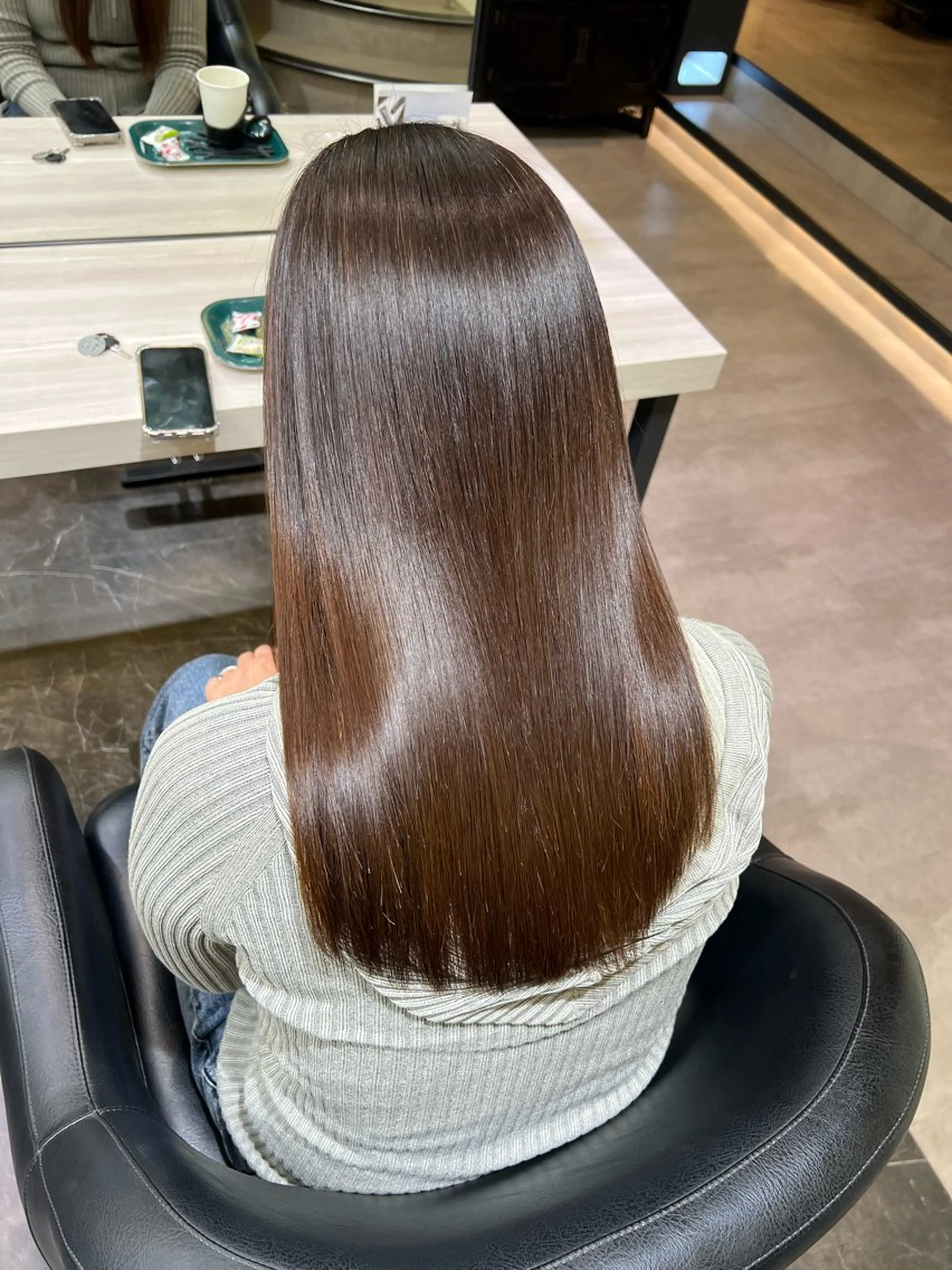 セミロング 髪質改善 縮毛矯正 benji天神店〖ベンジー〗所属・【髪質改善】 yuukiのヘアスタイル