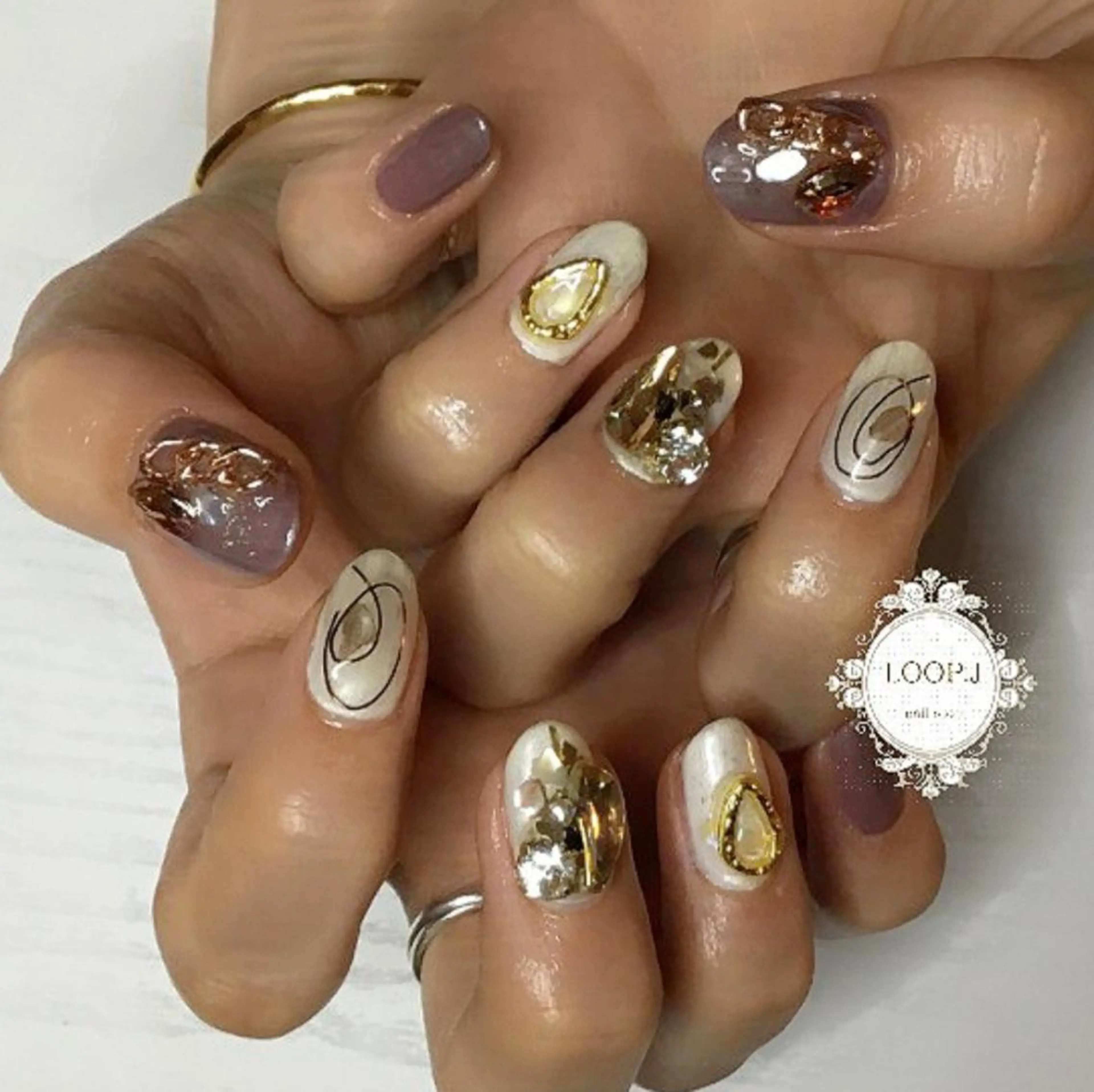 ネイル おおくぼ めぐみのネイルデザイン