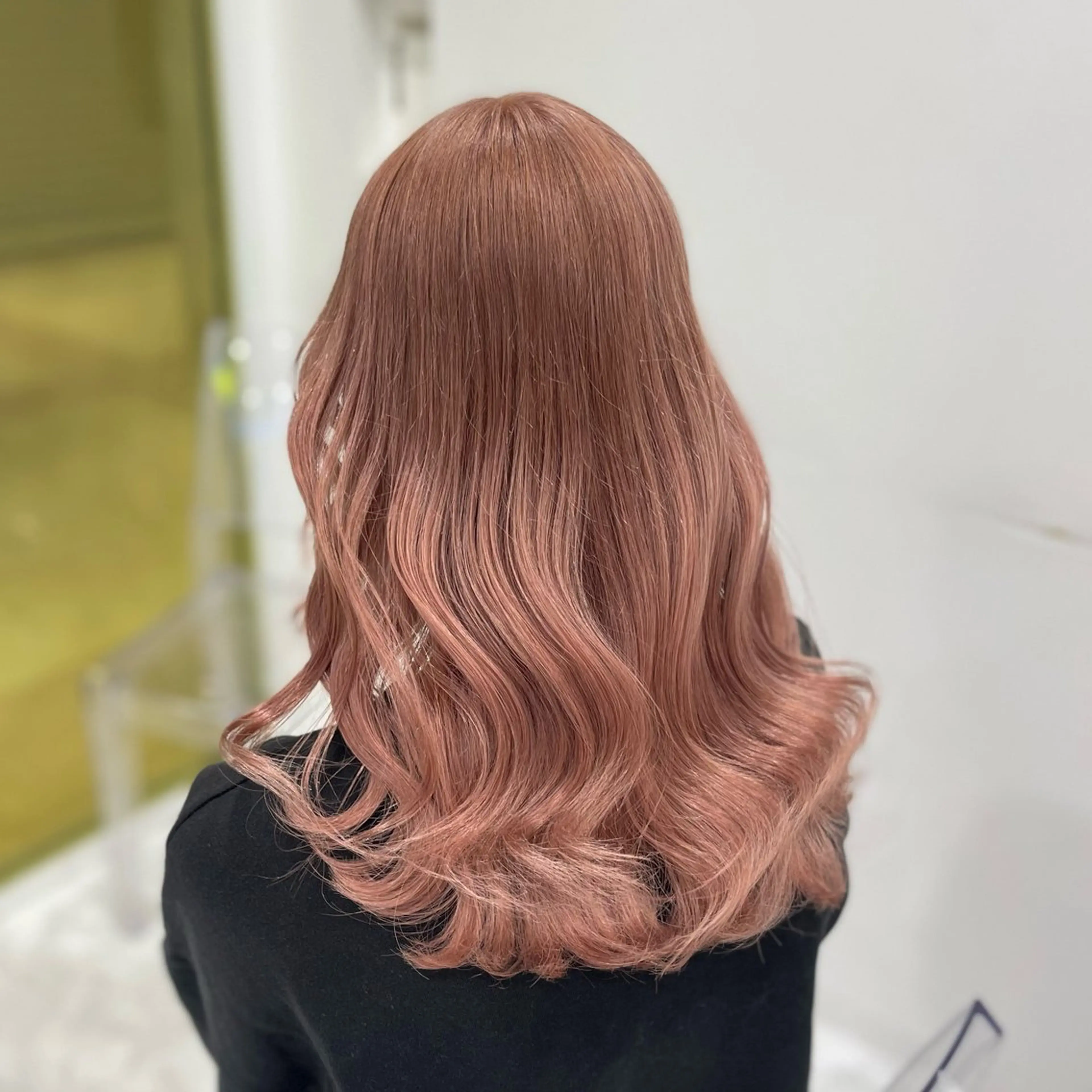 ミディアム カラー 🎀🧁ダメージレス 艶髪カラー🧁🎀のヘアスタイル