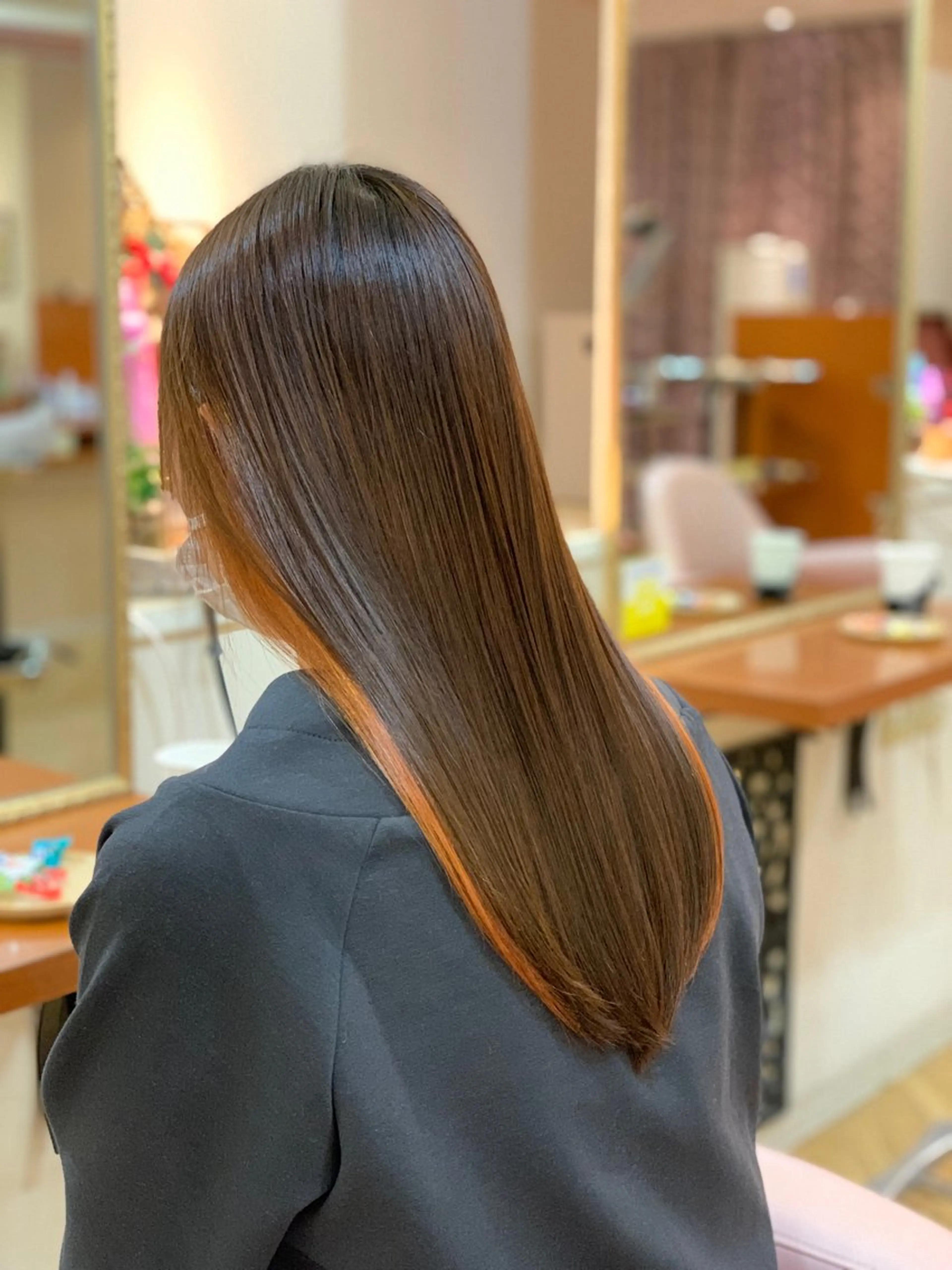 ロング カット 縮毛矯正 トリートメント STELLA所属・髪質改善/縮毛矯正 /菊田将成のヘアスタイル