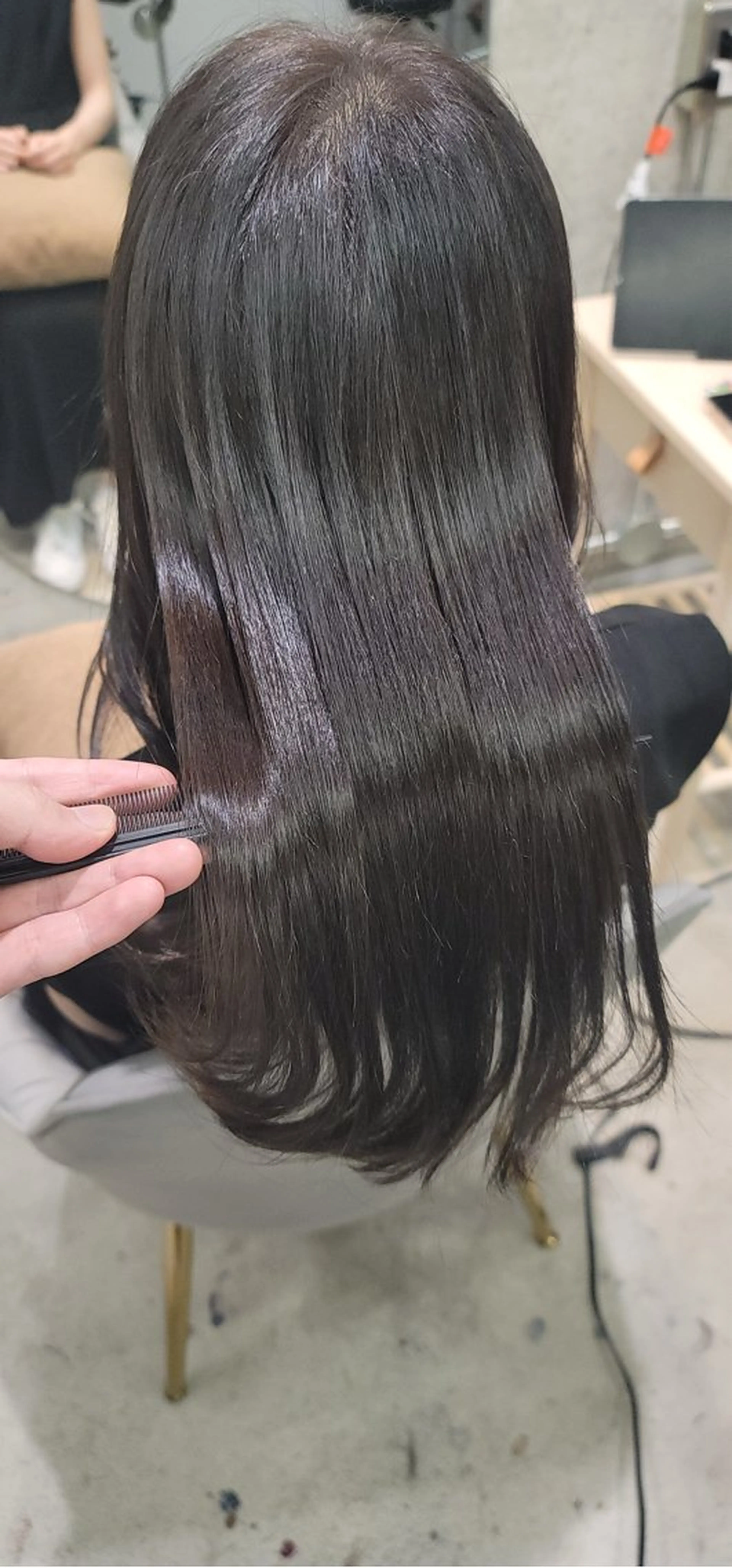 ロング 髪質改善 縮毛矯正 カット 縮毛矯正 トリートメント 恵比寿🤍似合わせ 艶髪育成特化 清水のその他イメージ