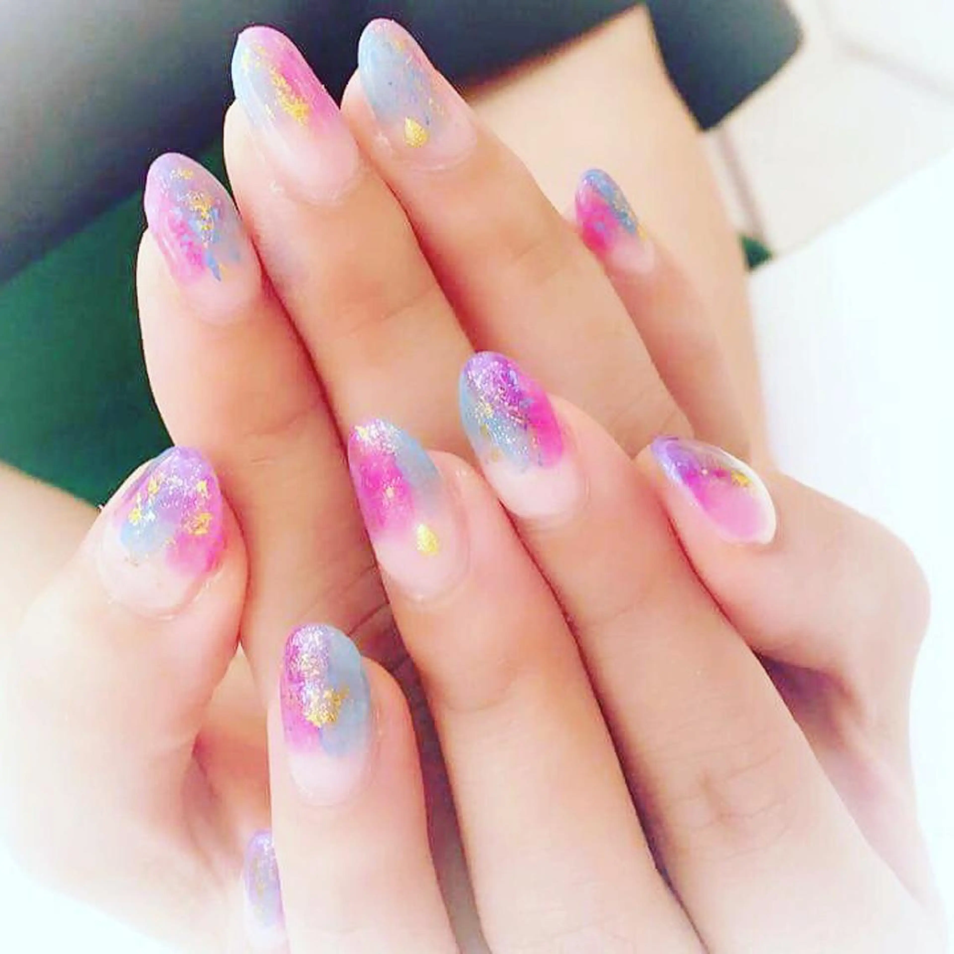ロング カラー パーマ ヘアアレンジ メンズ キッズ ネイル マツエク・マツパ NAILSGOGO shibuyaのネイルデザイン
