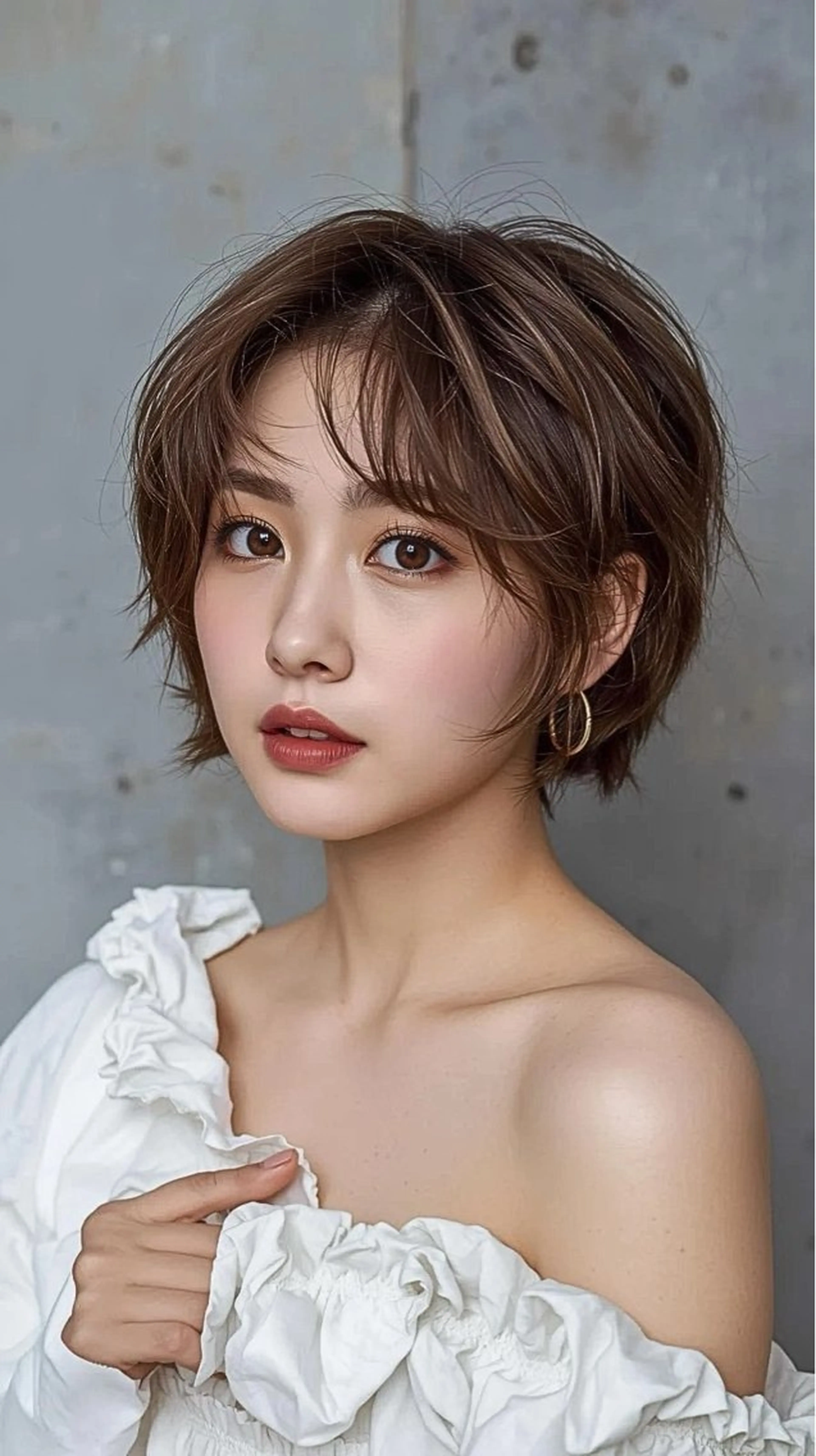 ショート カラー ショートボブ ベージュカラー ボブ ショートヘア カット TMJ所属・拓麿✂︎/ショート 専門×透明感カラーのヘアスタイル