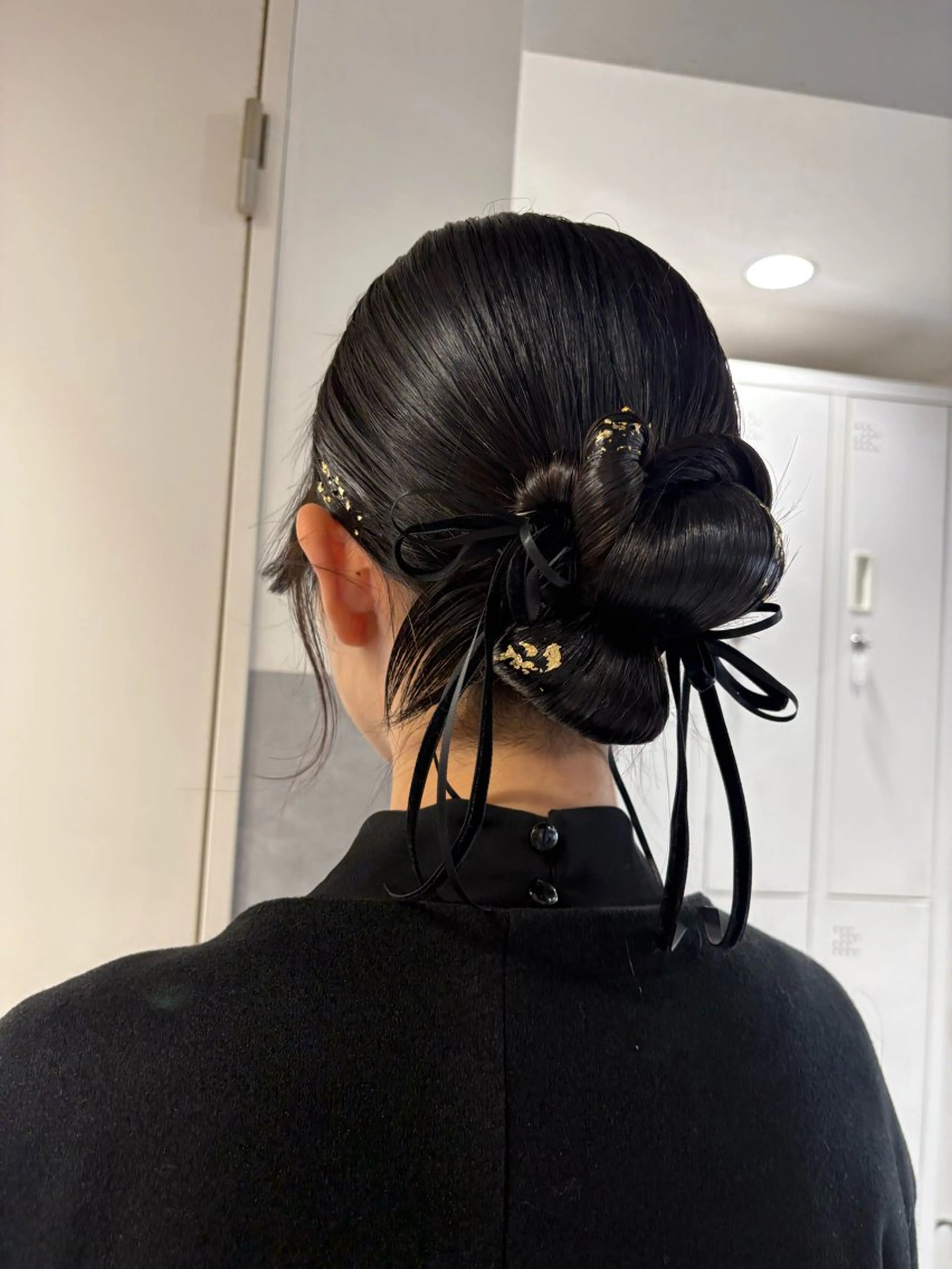 ヘアセット ベージュ、ブラウン ／ボブ　ユミのヘアスタイル