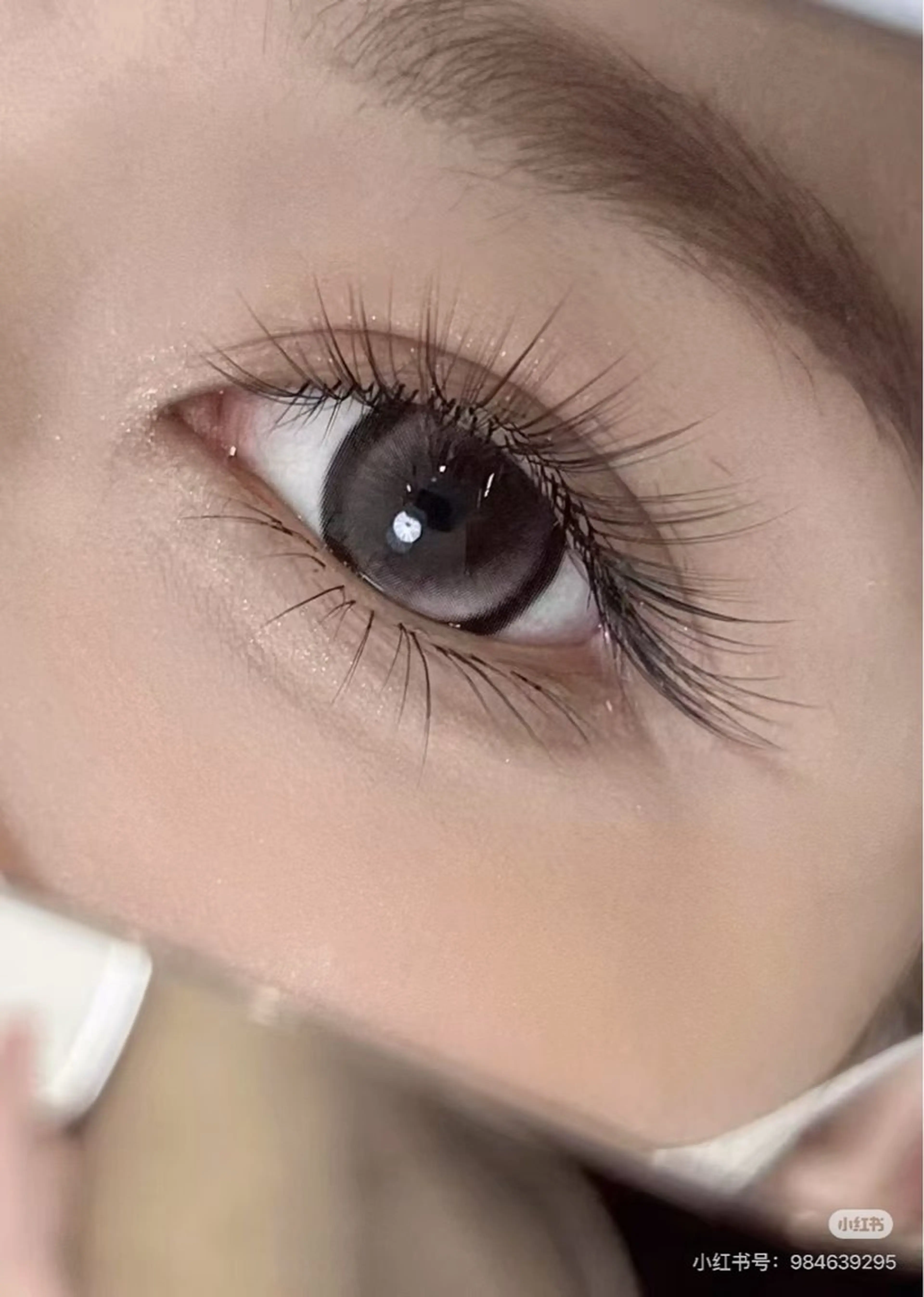 マツエク・マツパ バインドロック 束感まつ毛 フラットラッシュ 韓国風マツエク ナチュラル マツエク RiRi ネイル/マツエクのネイルデザイン