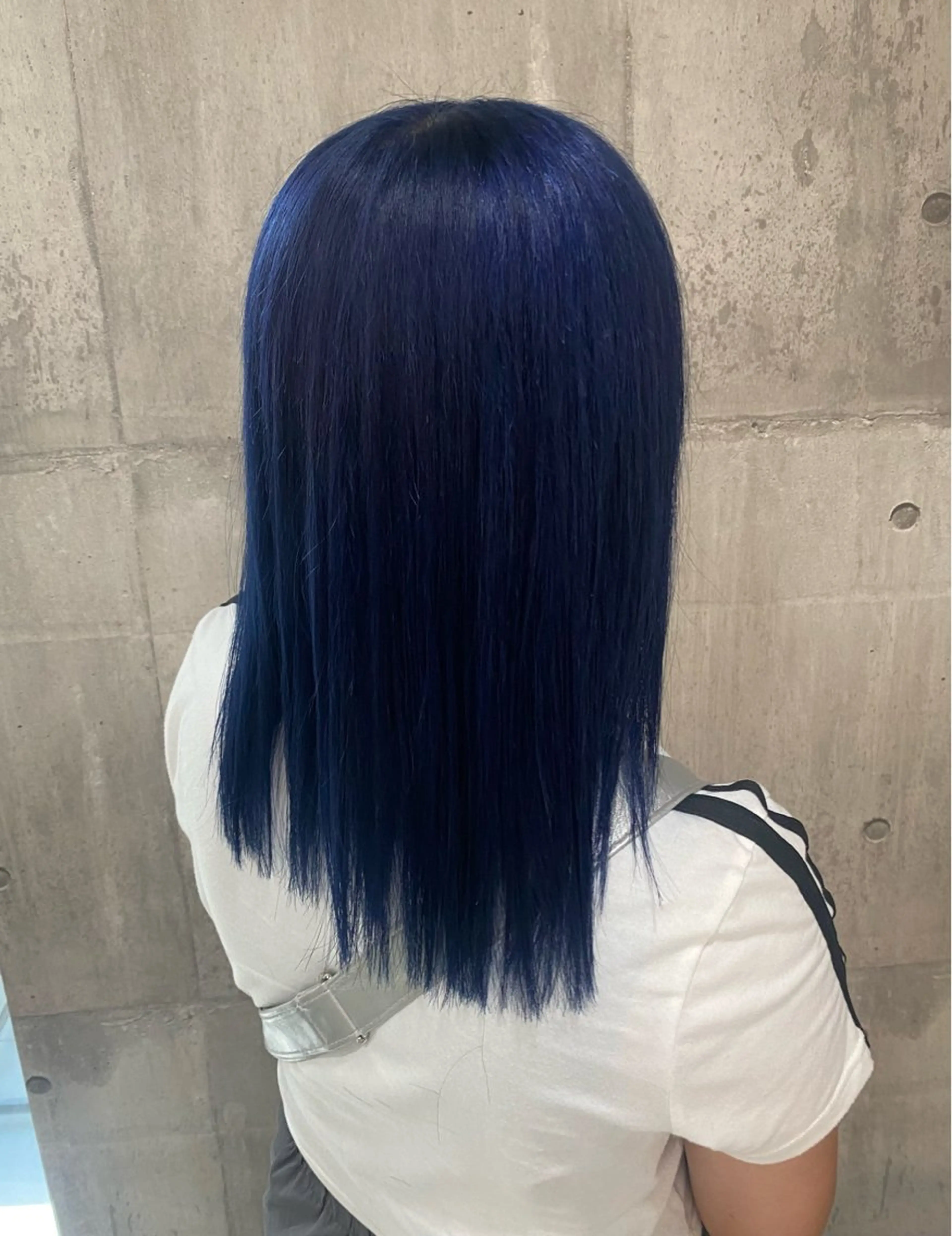 セミロング カラー ヘアアレンジ メンズ ヘアカラー のん🎀ハイトーン/ レイヤーカット🐳のヘアスタイル