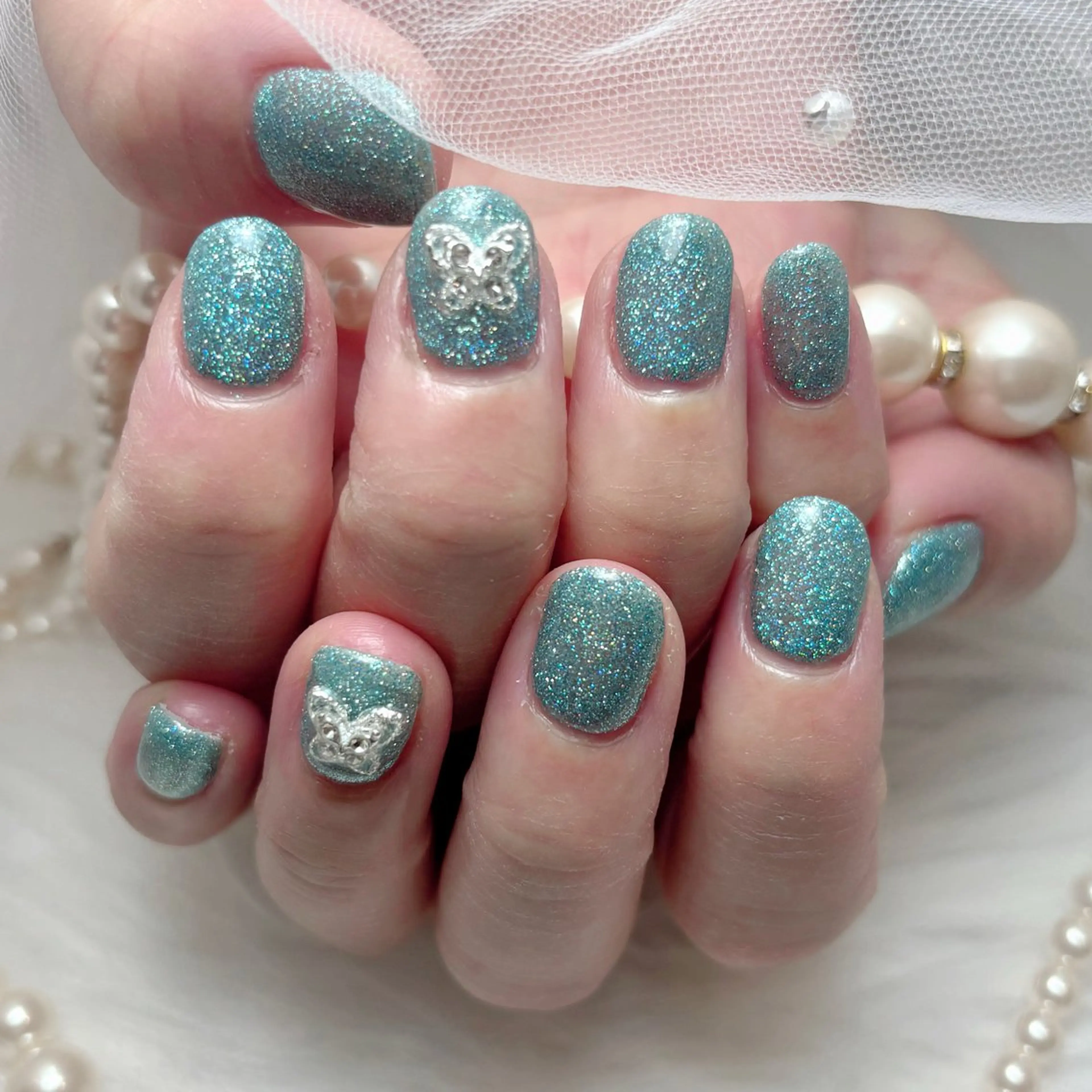 ショート ハンドネイル Conjunim MAMI🎀✨のネイルデザイン