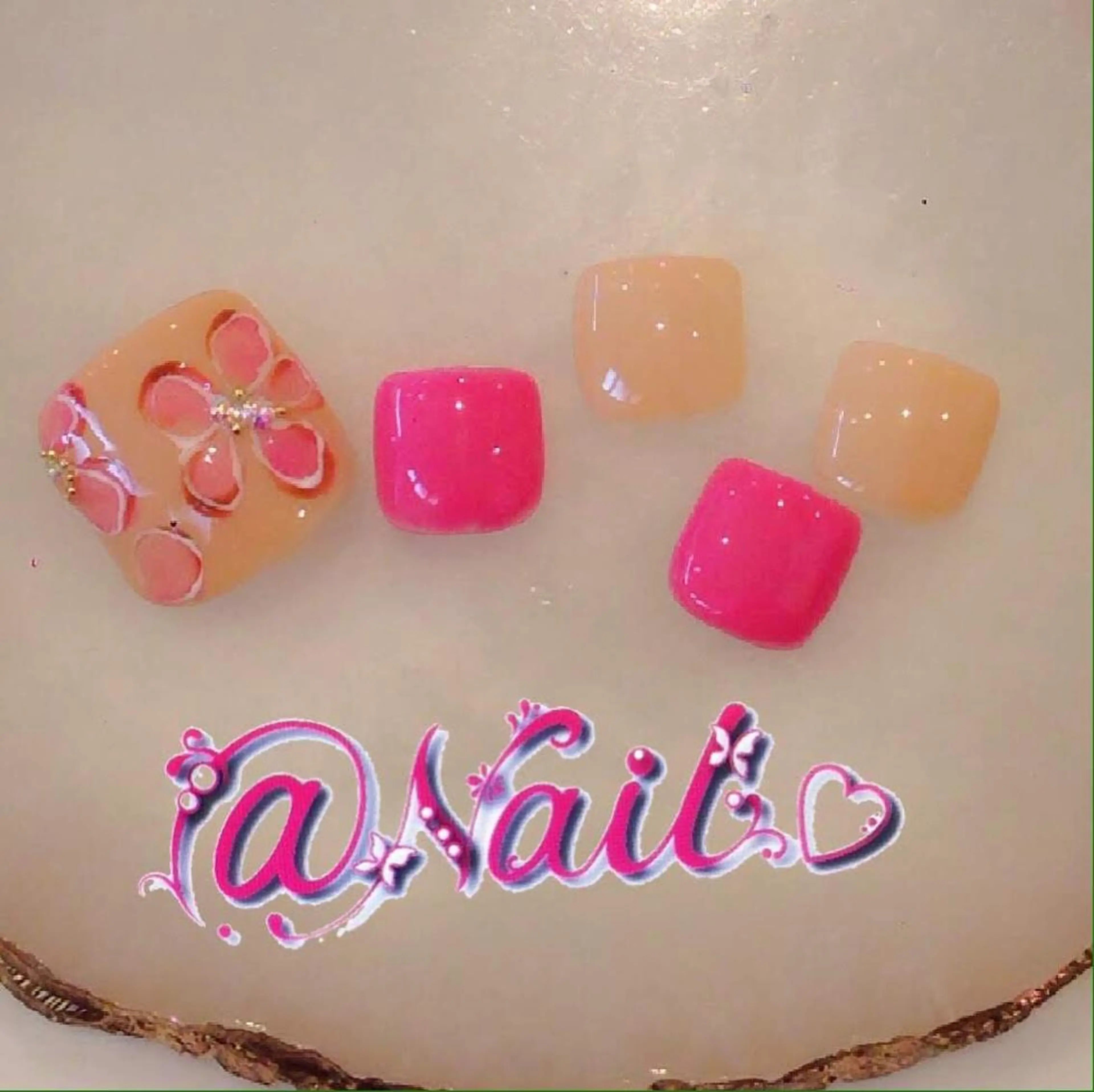 ネイル ネイルチップ 小尾 栞のネイルデザイン