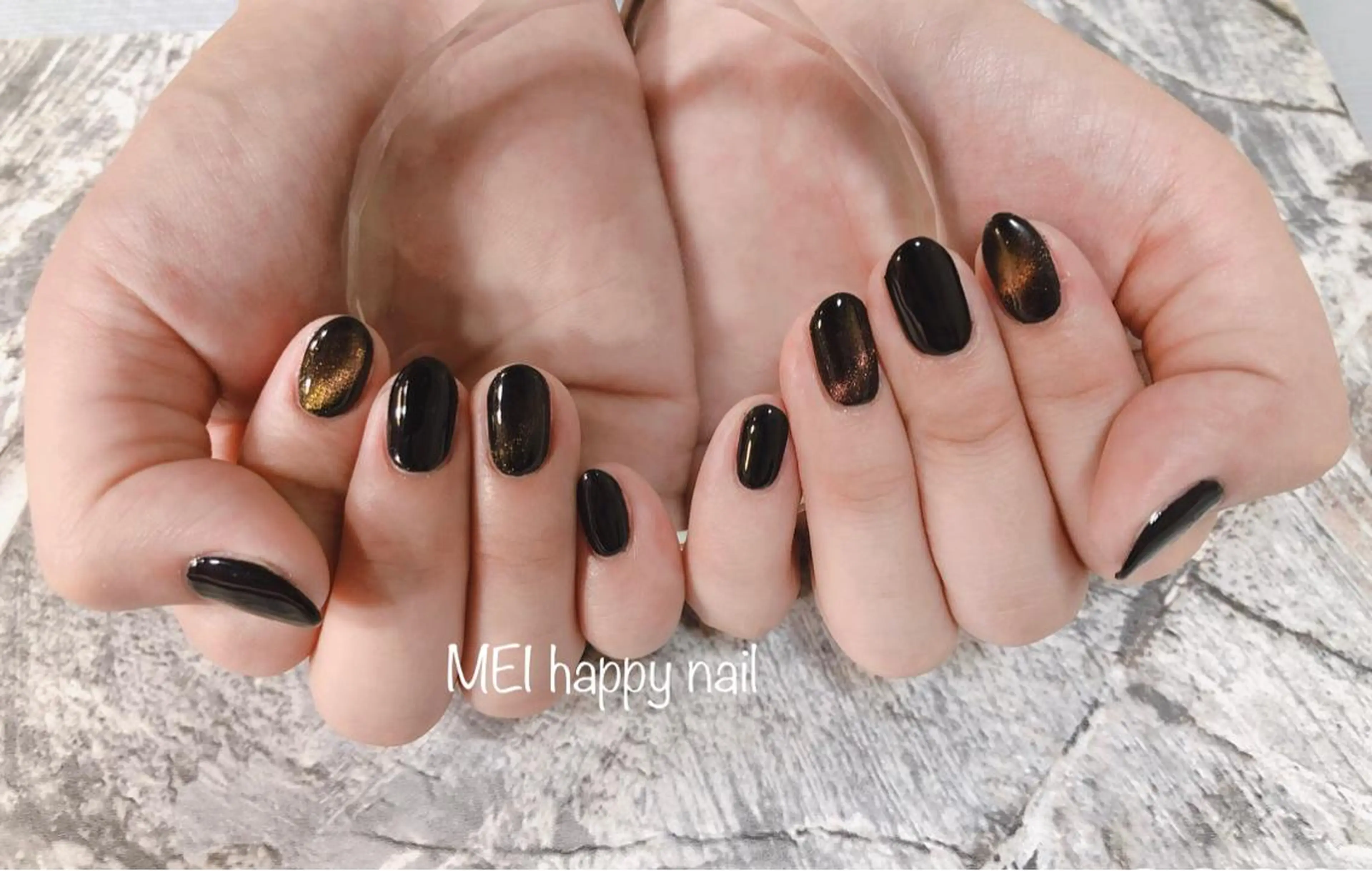 ネイル 北浦和 自爪育成ケアのネイルデザイン