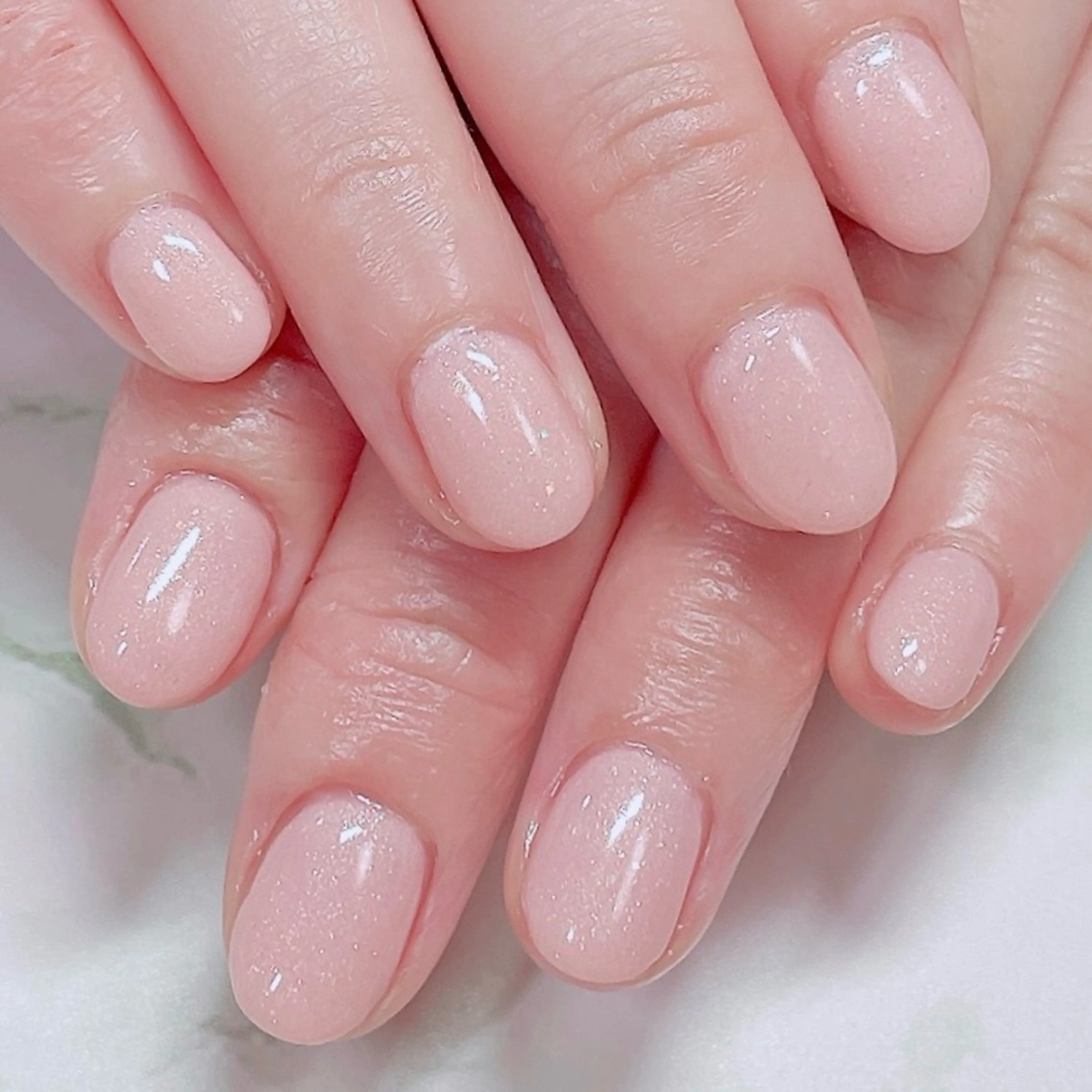 ネイル ジェルネイル ワンカラーネイル ハンドネイル .Nails Mio 赤羽西ネイルサロンのネイルデザイン