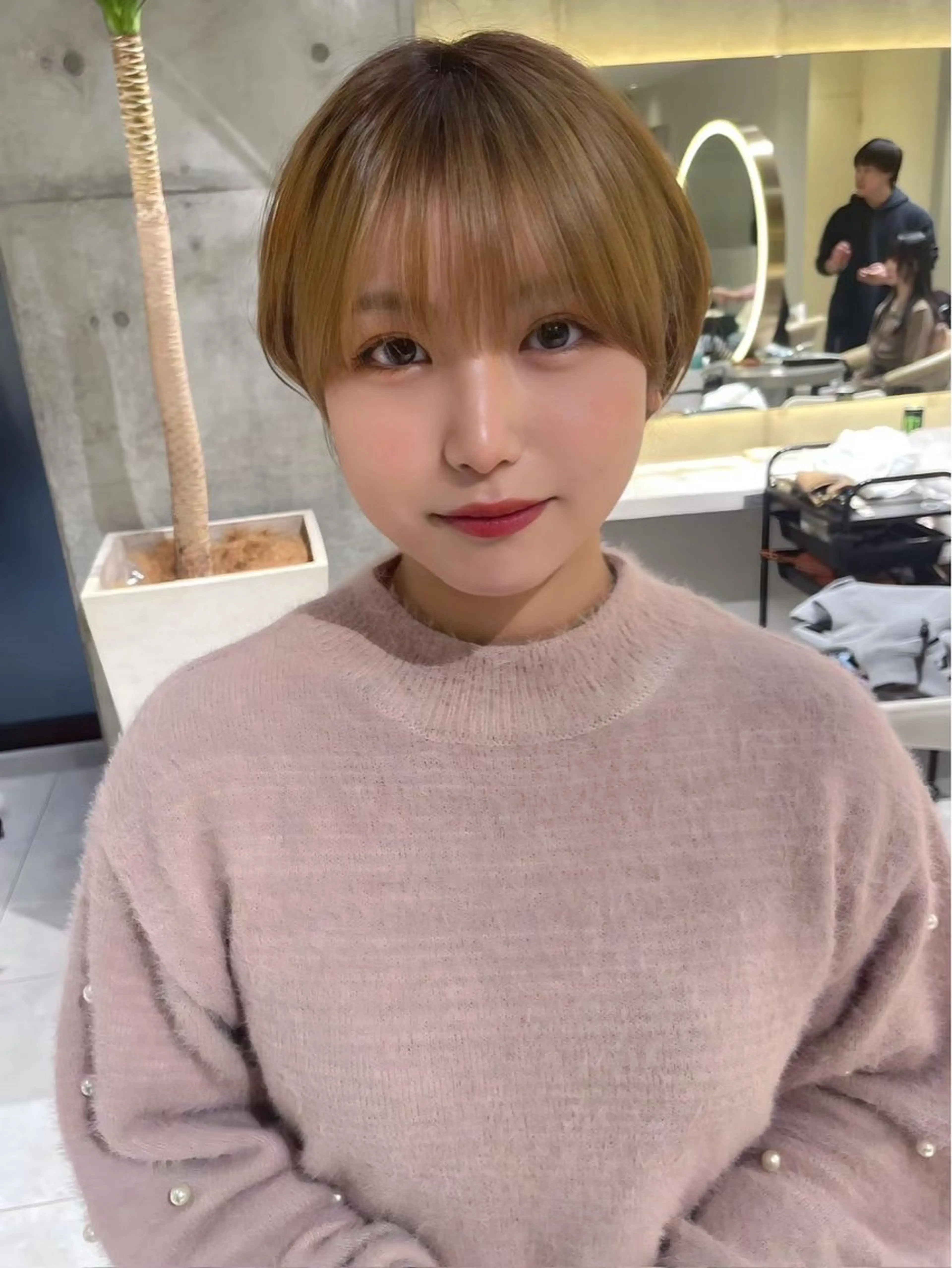 ショート けいし🐬ボブ 美髪縮毛矯正のヘアスタイル