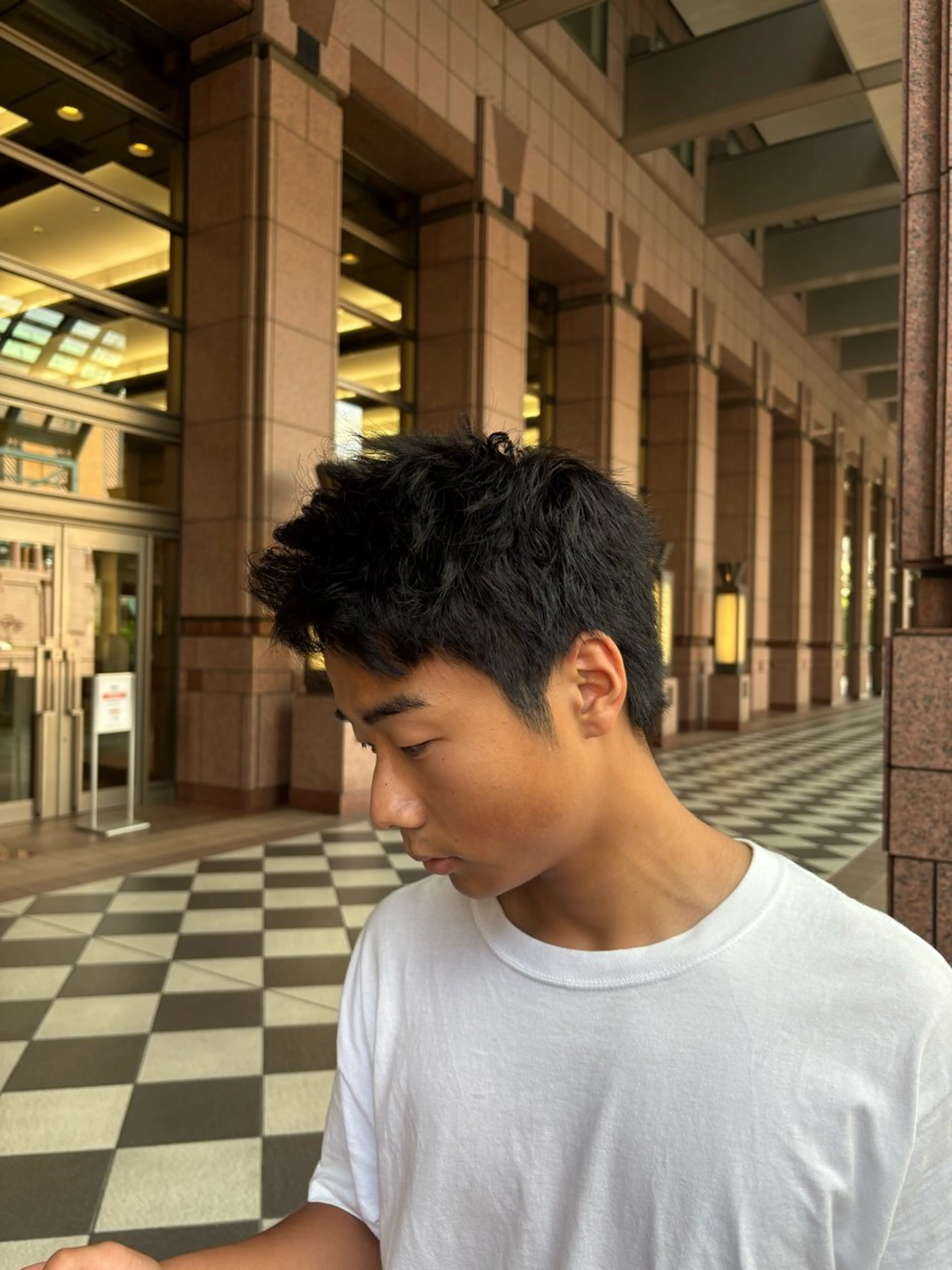 パーマ ツイストパーマ 山内 友里菜のヘアスタイル