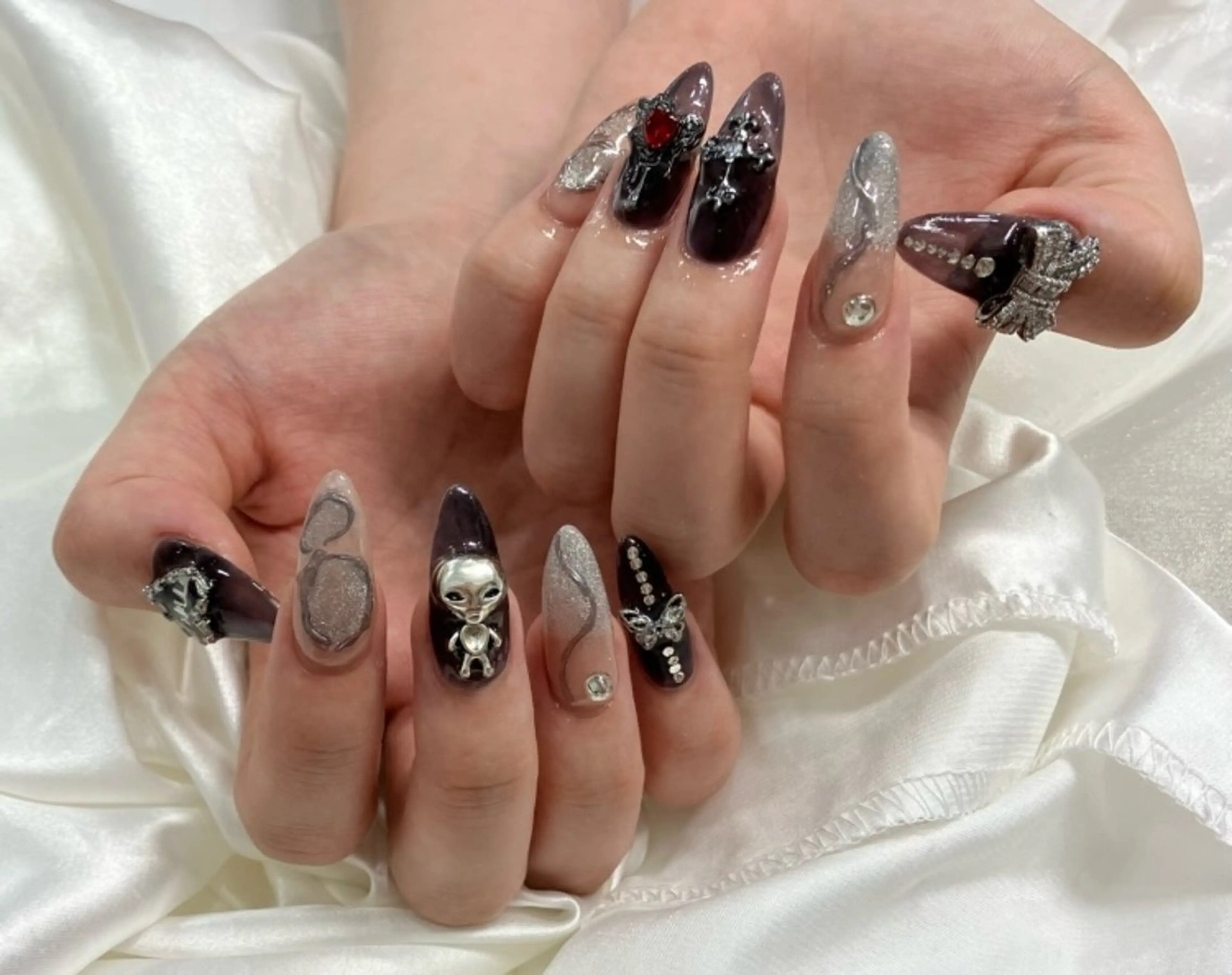 ネイル Pretty J nail salon（長さ出し専門店）所属・Pretty J （長さ出し専門店）のネイルデザイン