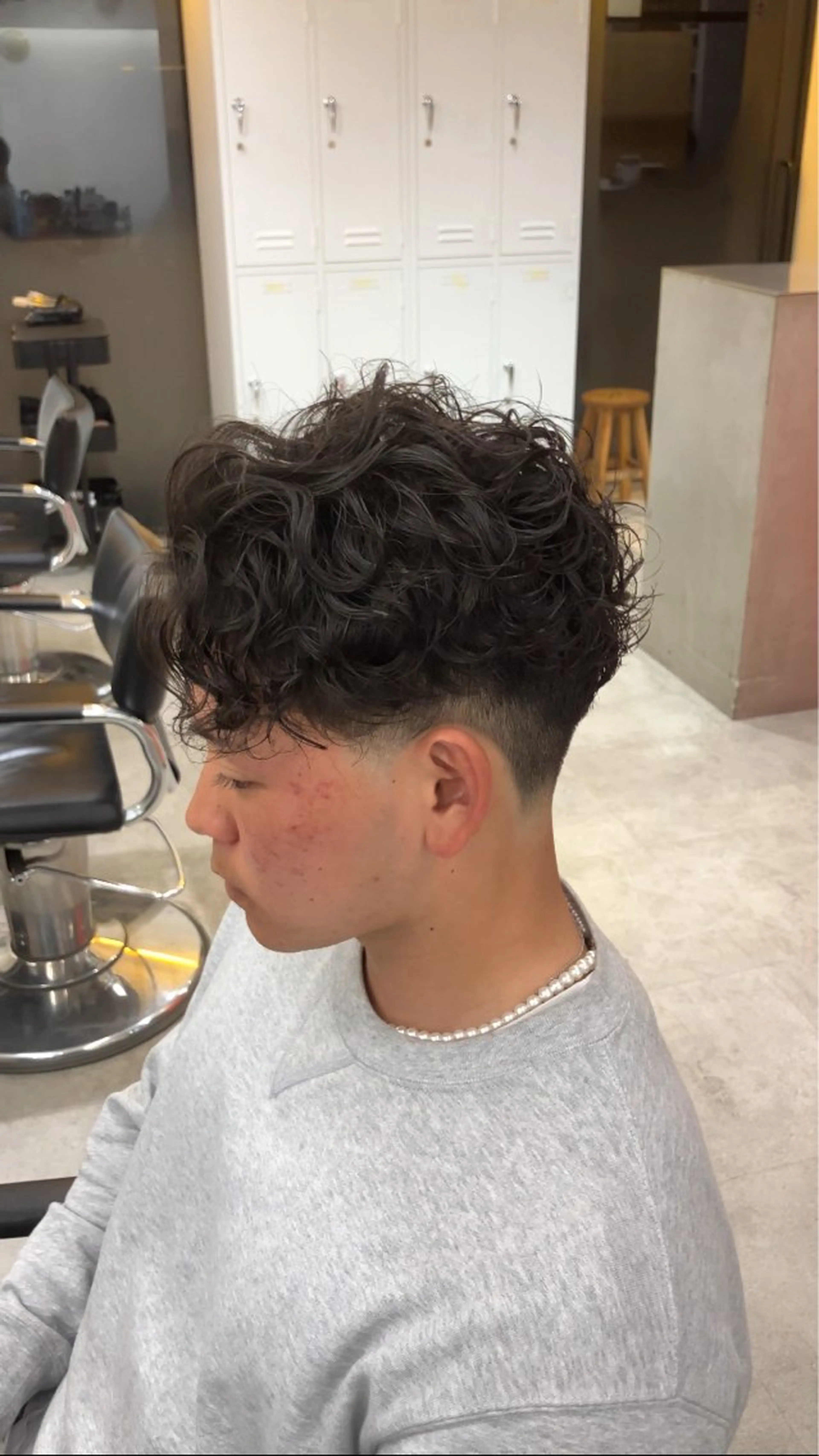 パーマ パーマ RETOUCH by fifth メンズサロン【レタッチ バイ フィフス】所属・fifth原宿 A:Ri🧸のヘアスタイル