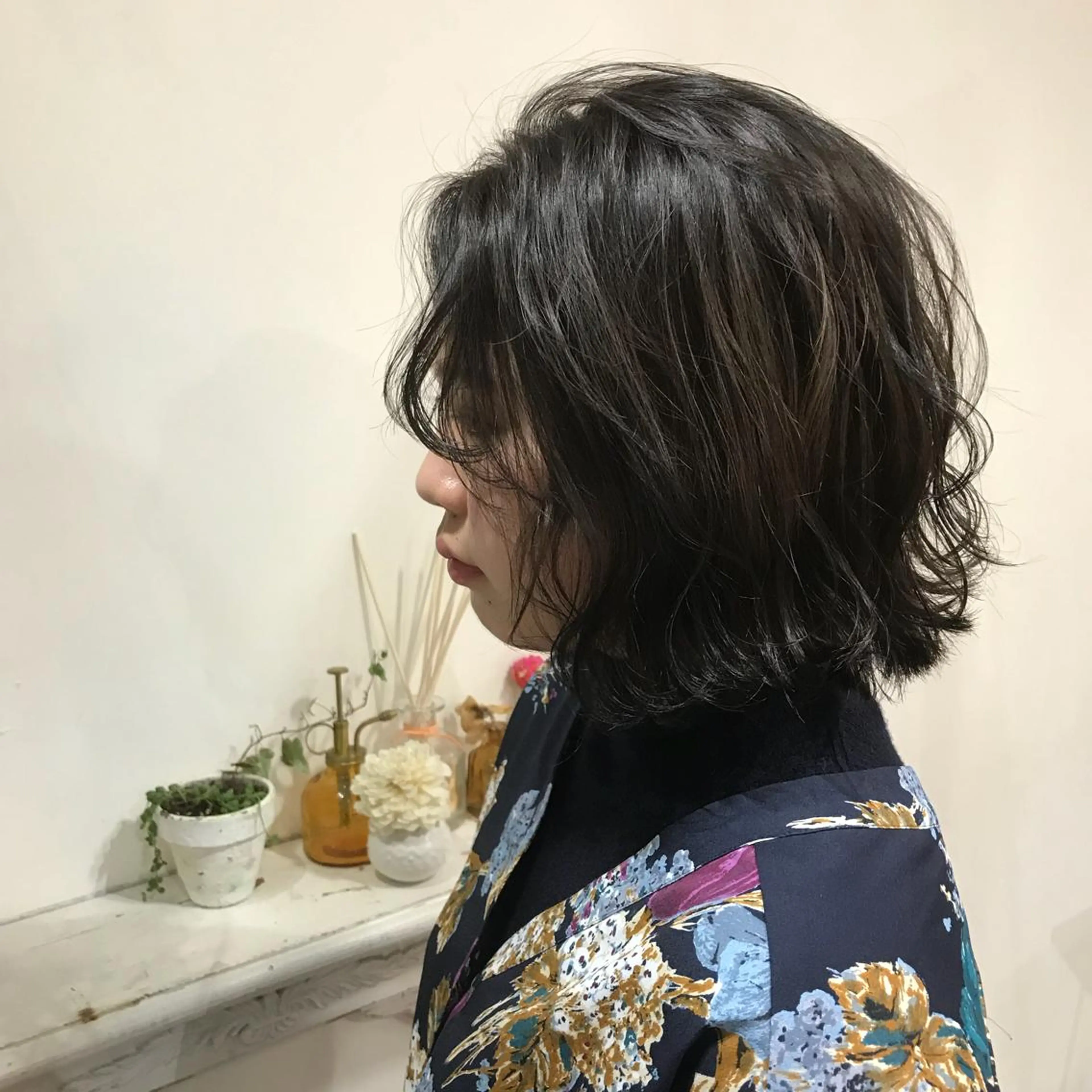 ショート カラー ヘアカラー トリートメント レイヤー/顔周り /AKARIのヘアスタイル