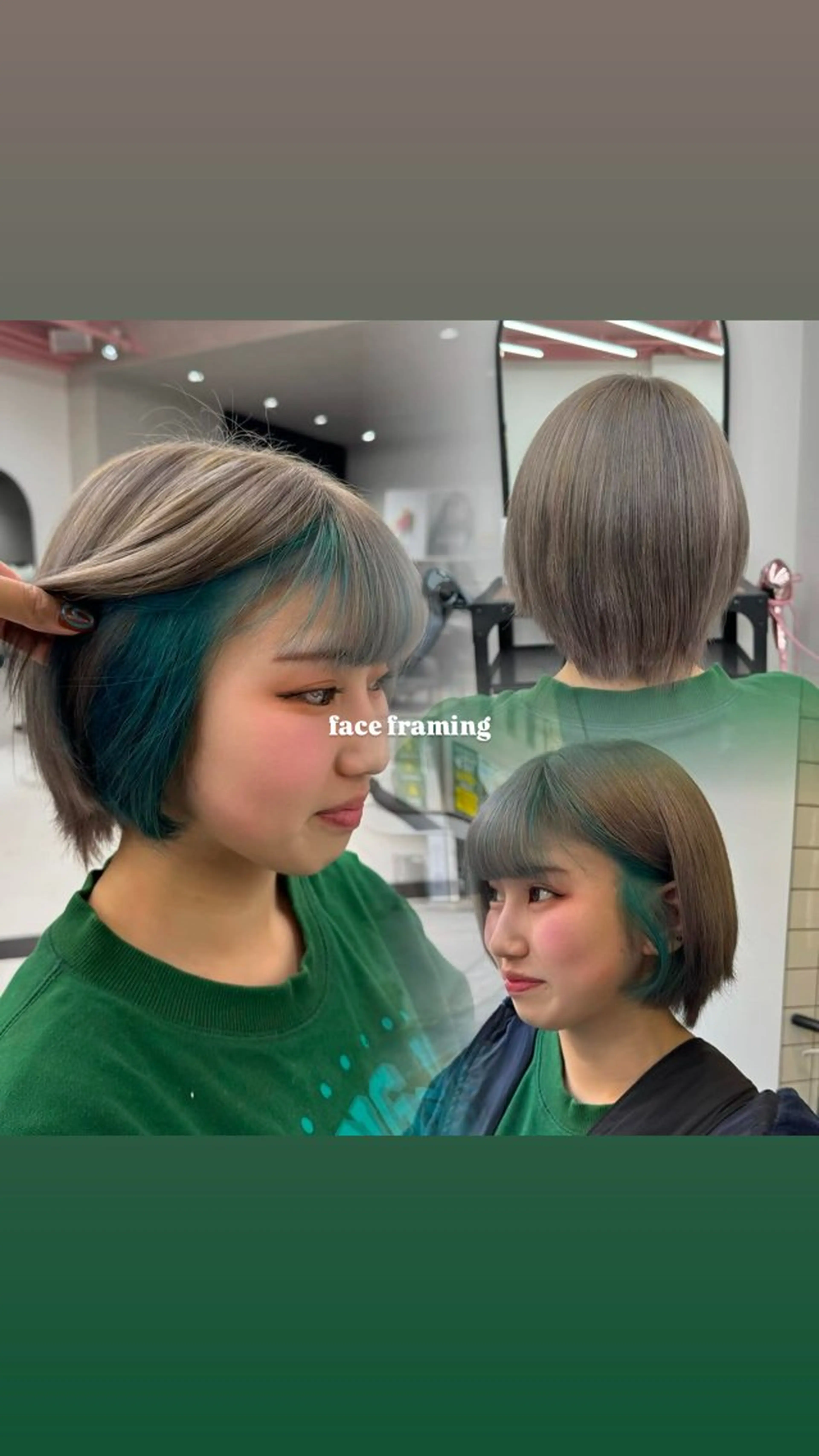 カラー ルイ☆【ボブ/メンズ /酸性ストレート】のヘアスタイル