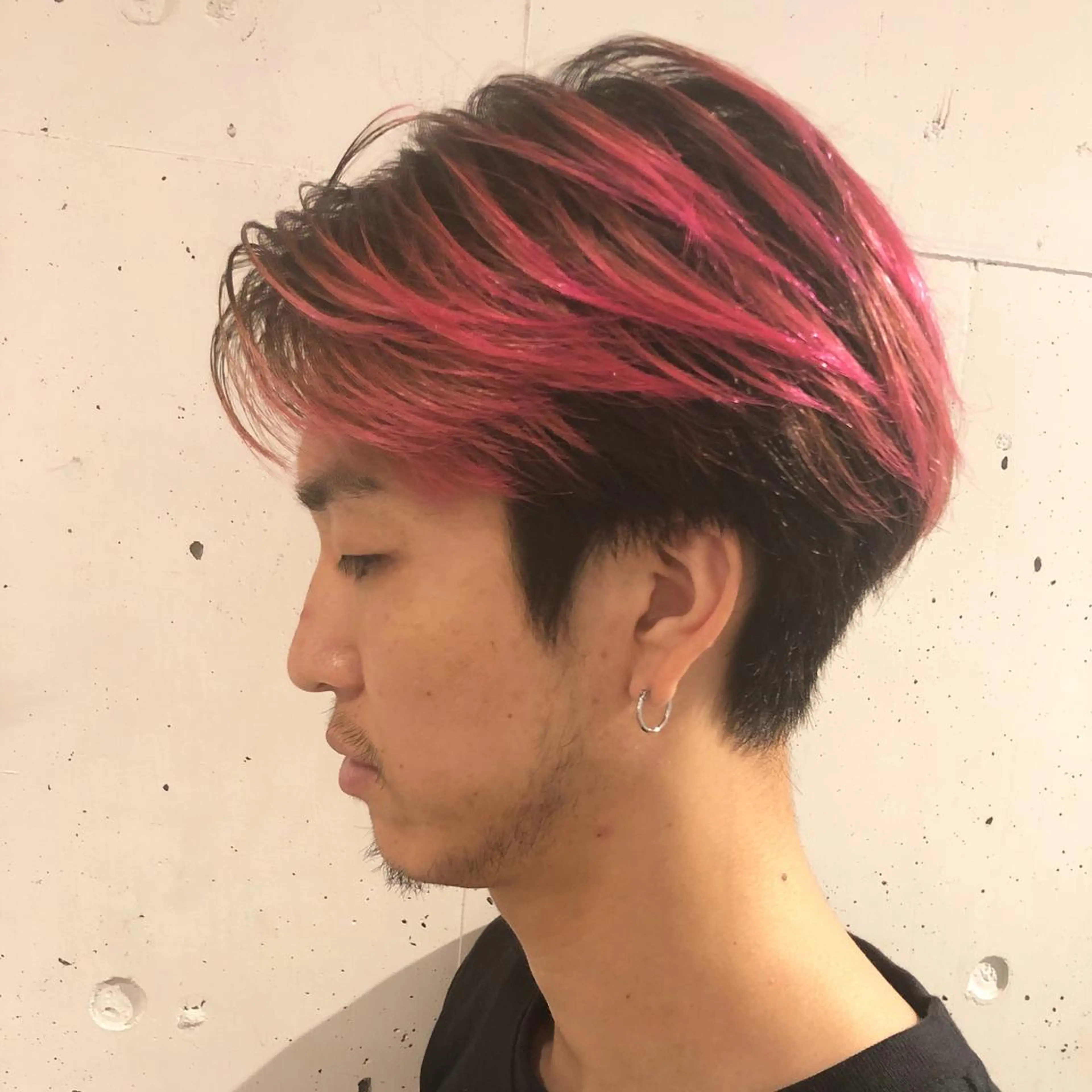 メンズ ✨色持ちの良い艶 カラー✨蟹江真世のヘアスタイル