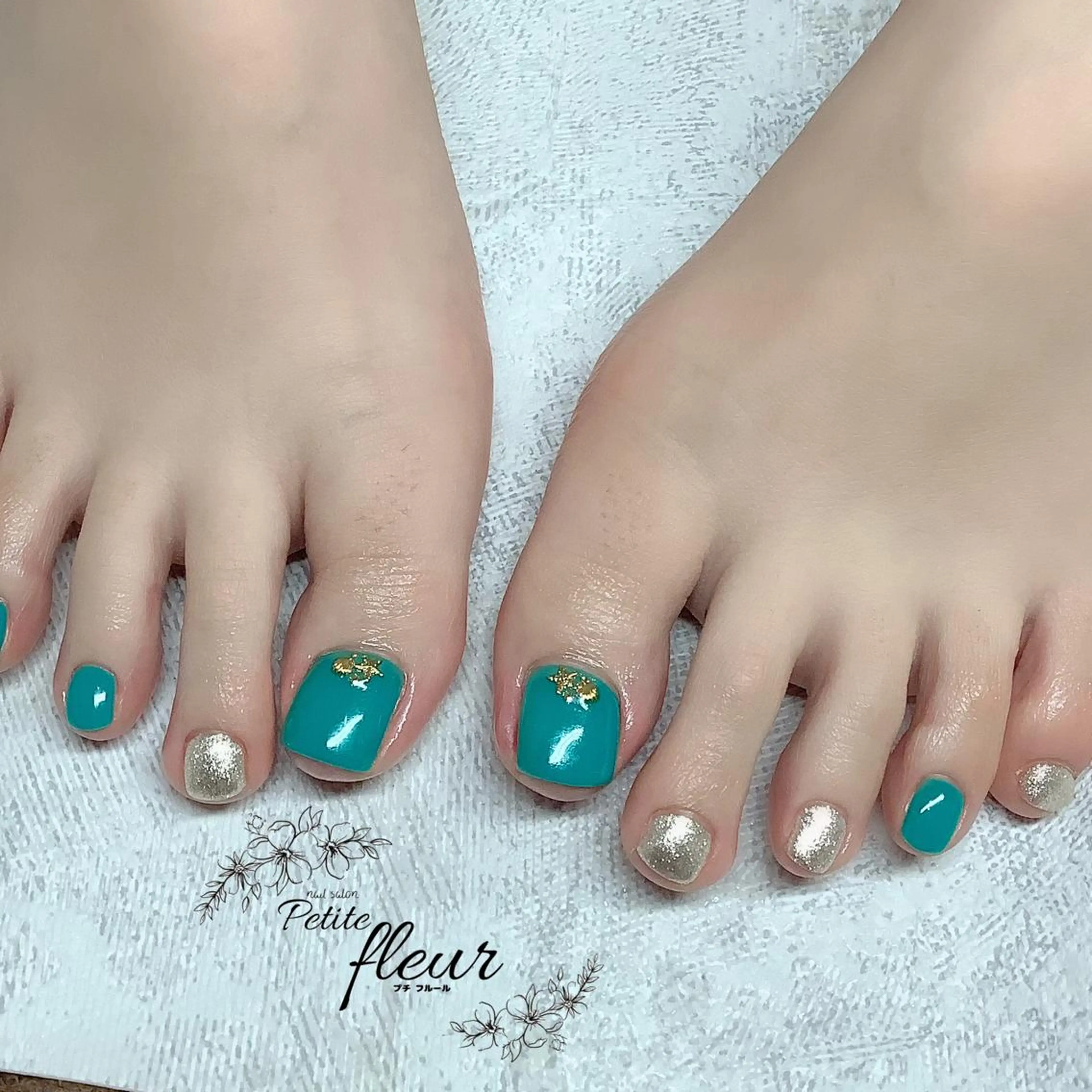 ネイル フットネイル フットネイル ❁⃘*。Petite fleur❁⃘*りさのネイルデザイン