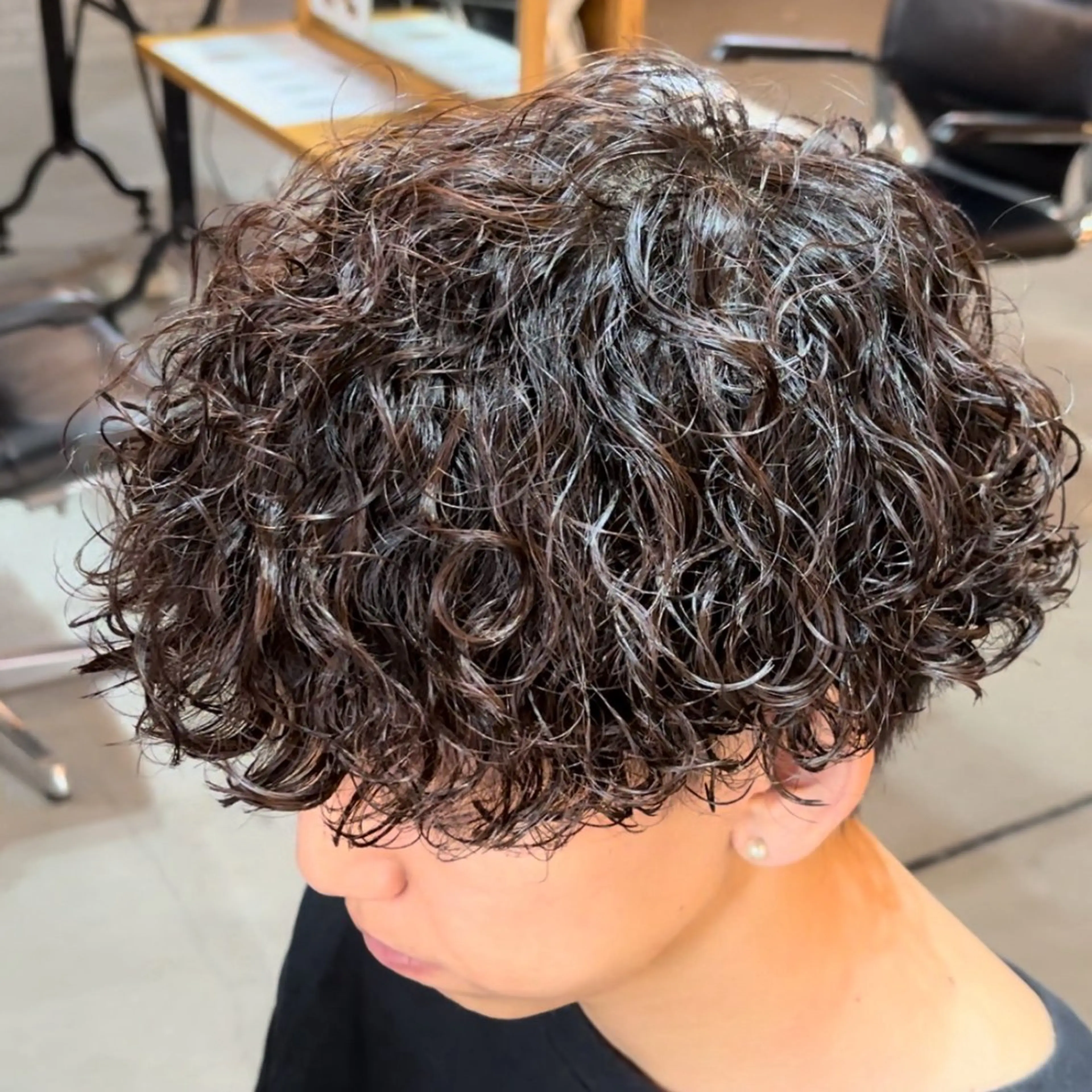 【❗️10月限定❗️】👑メンズカット＋パーマ＋2stepトリートメント👑ツイスパ/ツイスト/スパイラル/波巻きの写真