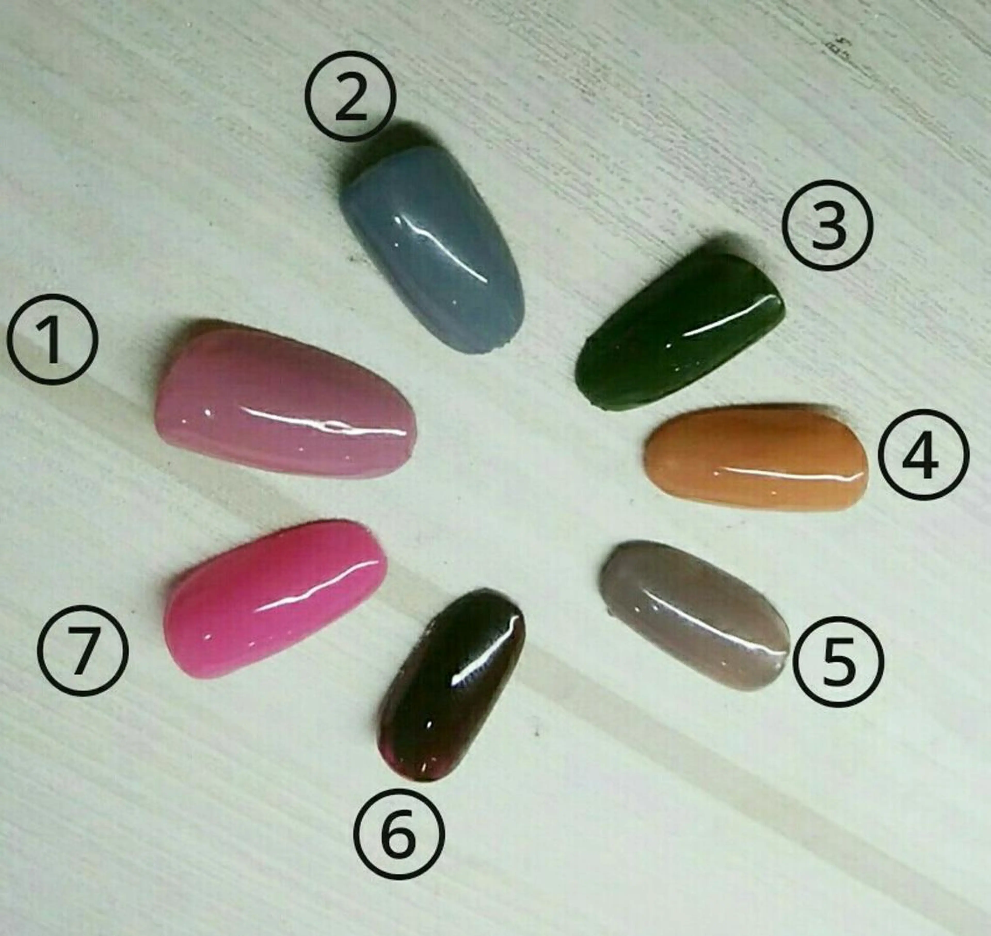 ネイル ワンカラーネイル ネイリスト AIKOのネイルデザイン