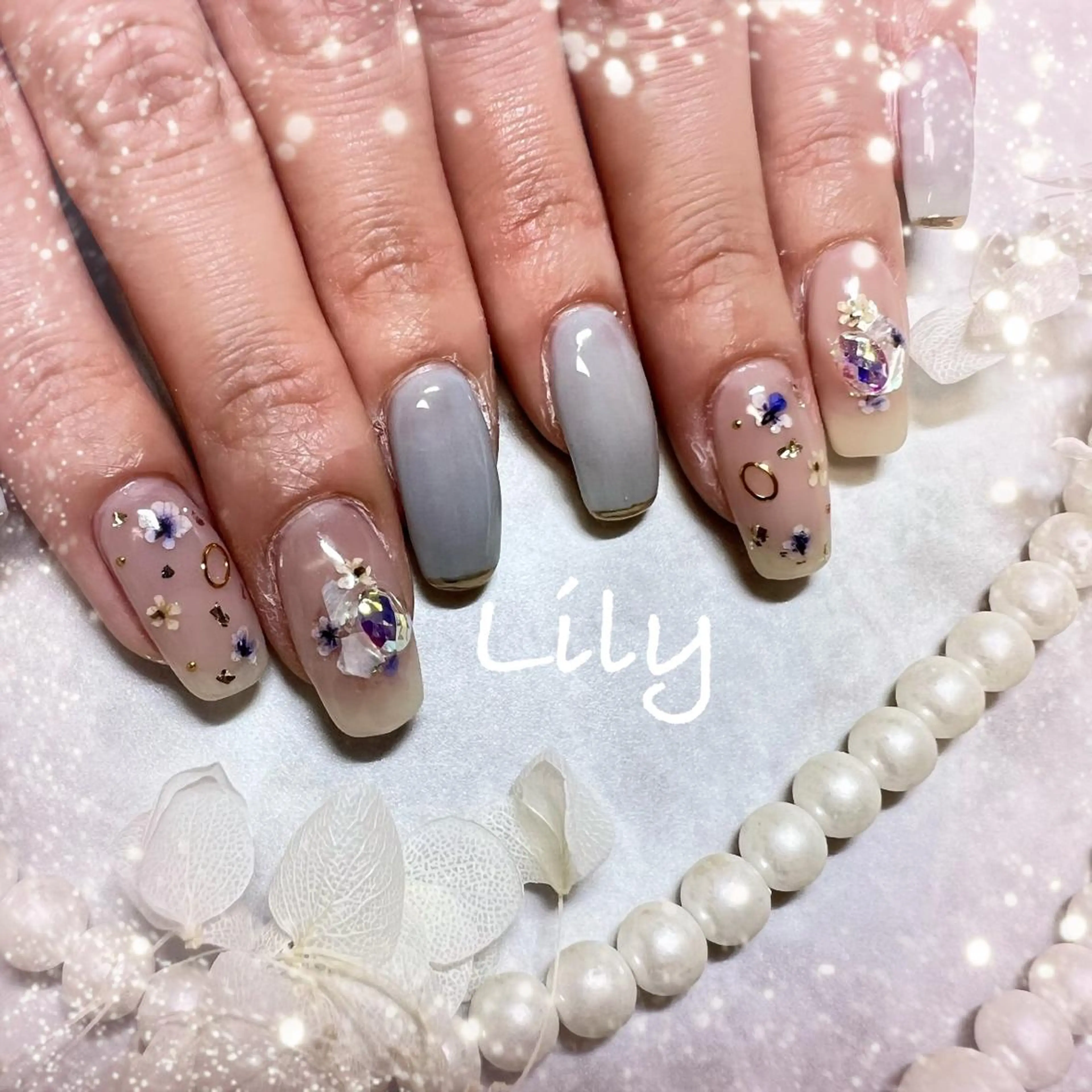 ネイル ハンドネイル Nailsalon Lilyのネイルデザイン