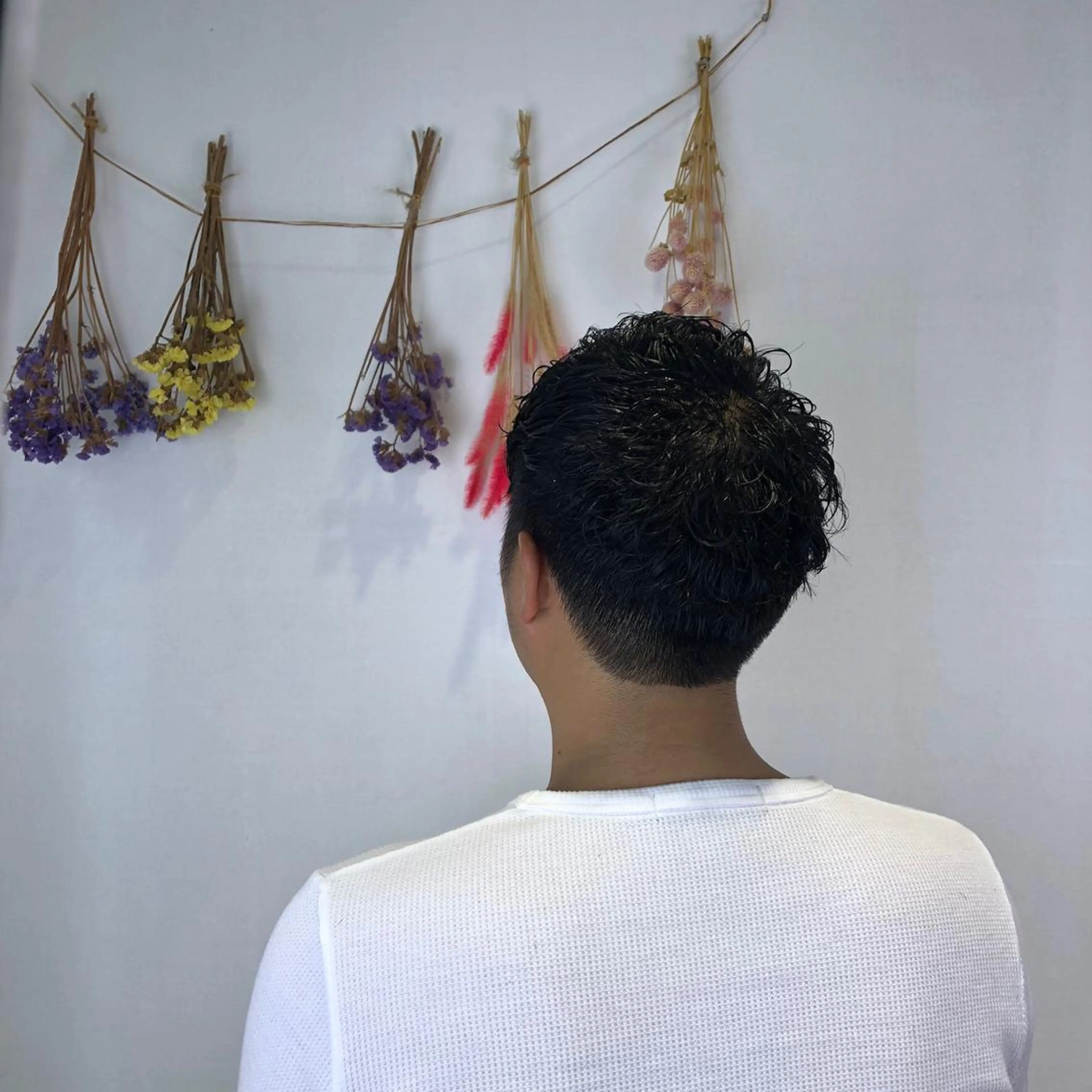 パーマ メンズ メンズパーマ ベージュ/インナー カラー🤍Rieのヘアスタイル