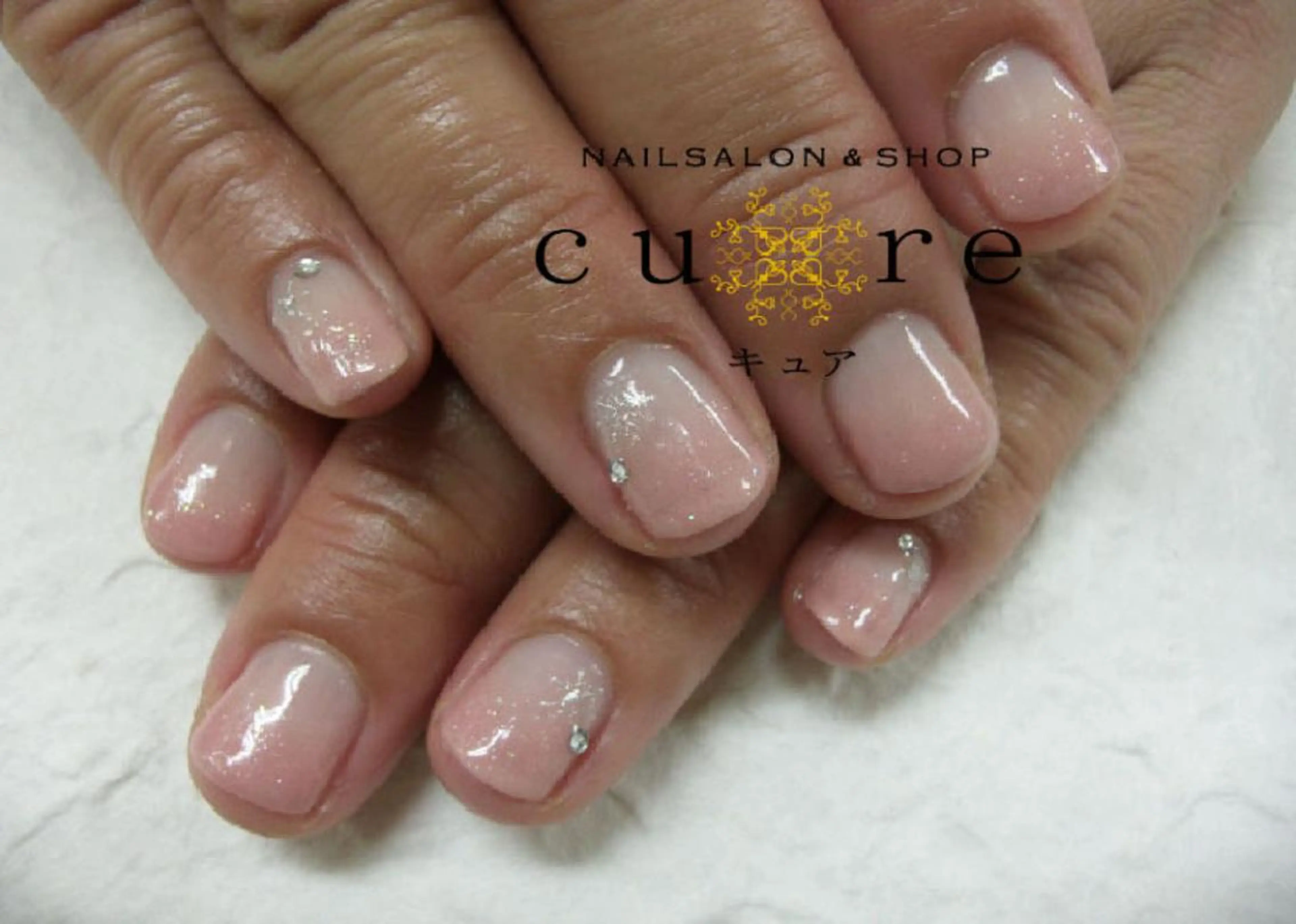 ショート ネイル ハンドネイル ネイルサロン Cureのネイルデザイン