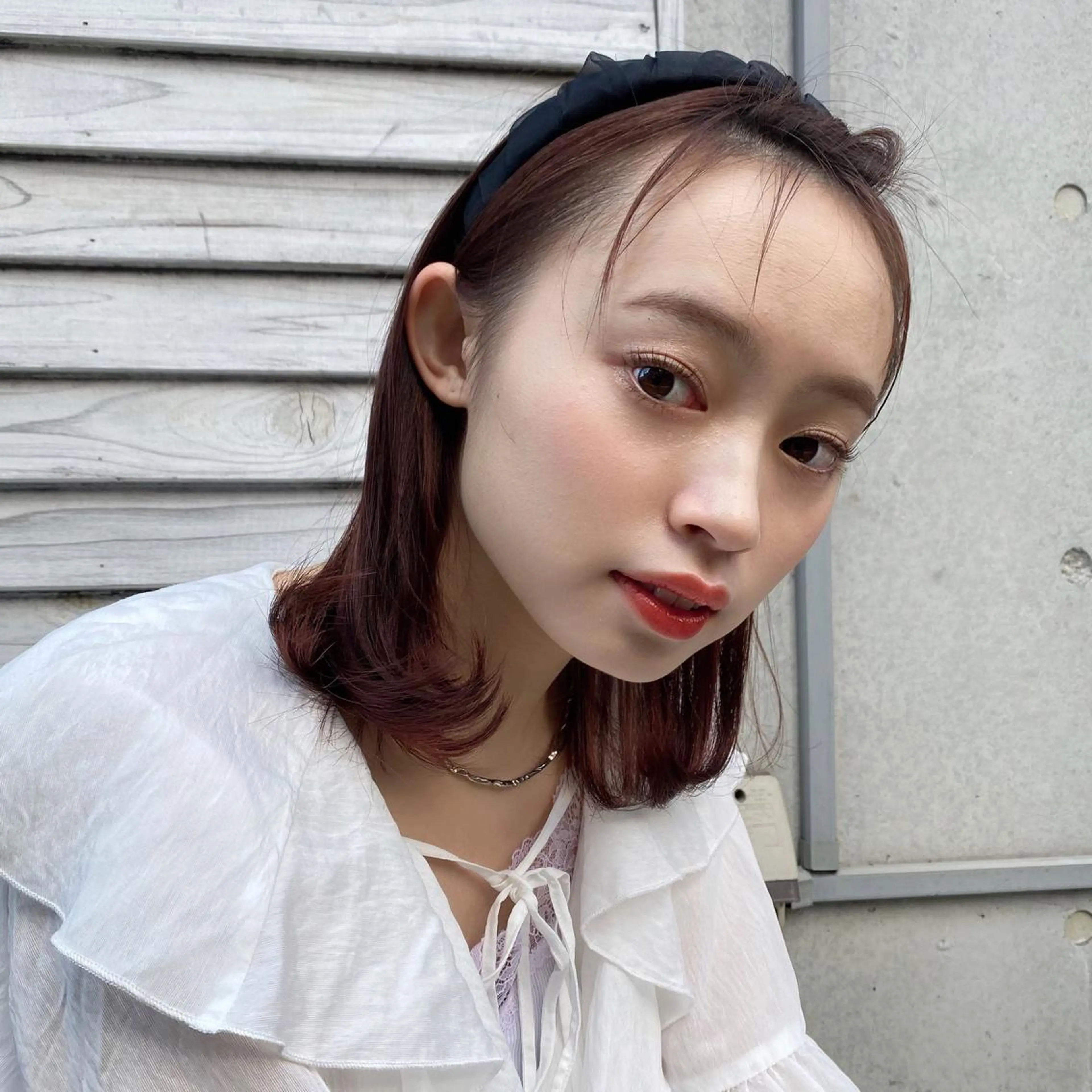 ミディアム カラー 🪭risa 暖色/レイヤー🪭のヘアスタイル