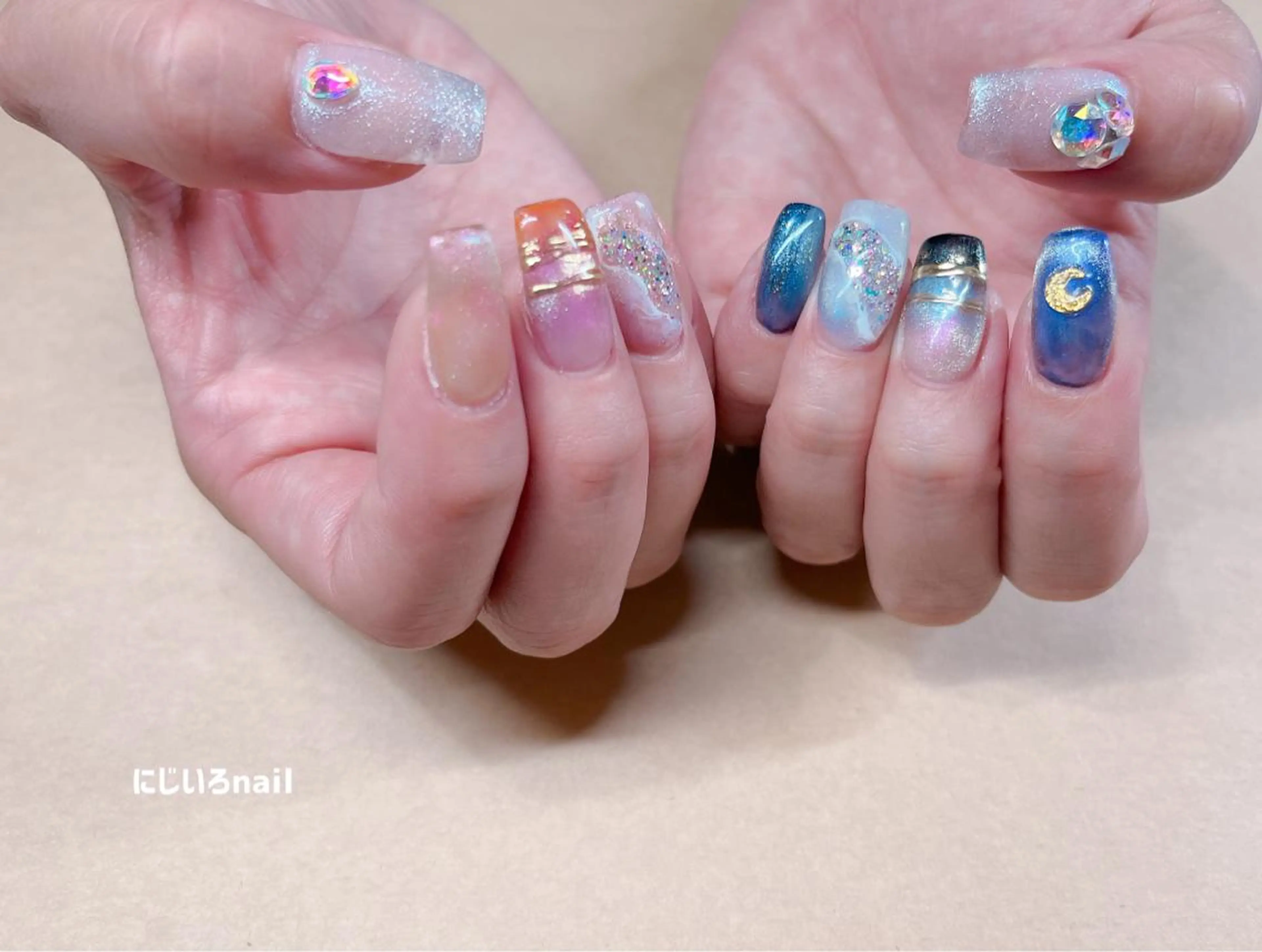 ネイル にじいろ nailのネイルデザイン