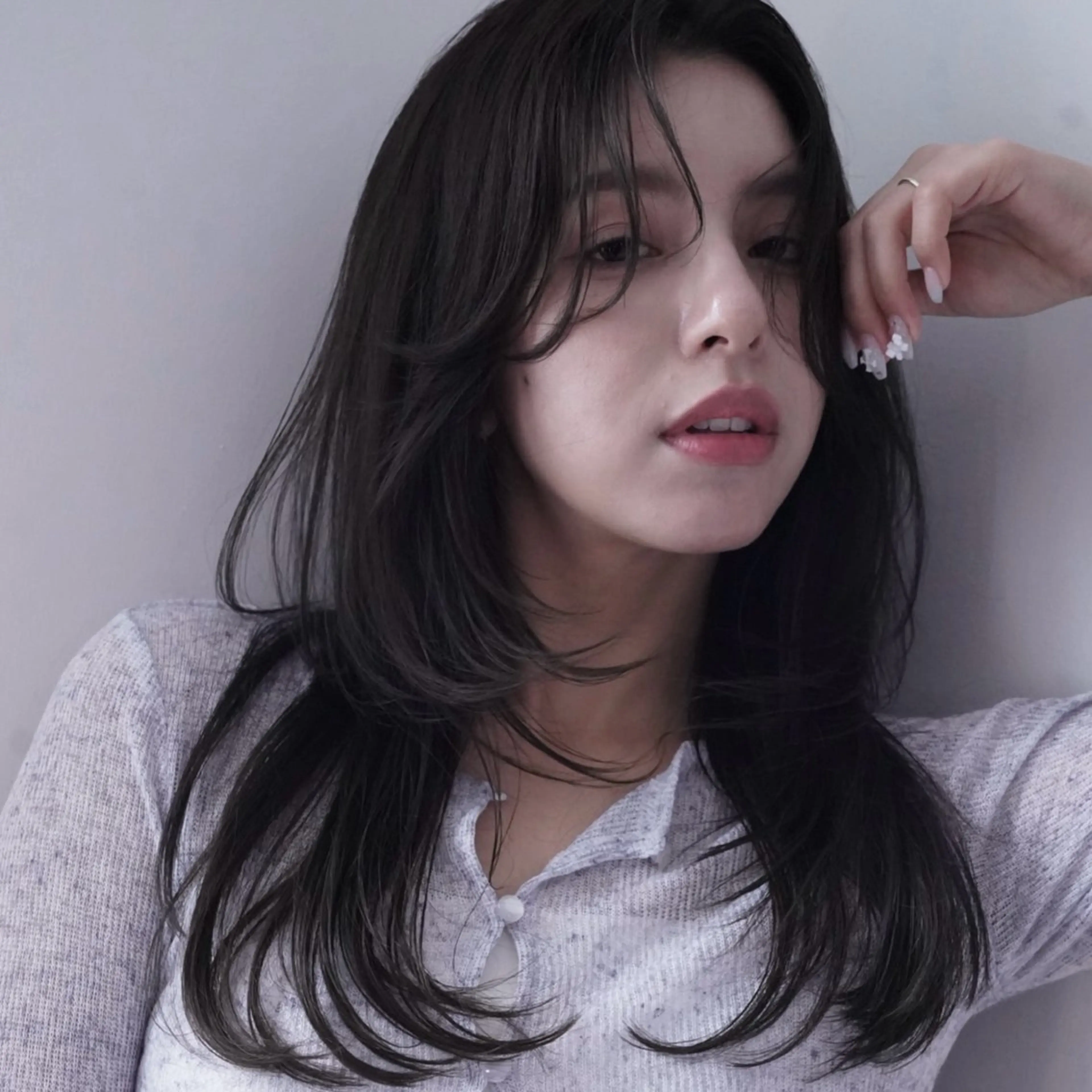 セミロング カラー カット ヘアカラー 透明感カラー/ レイヤーkotonoのヘアスタイル