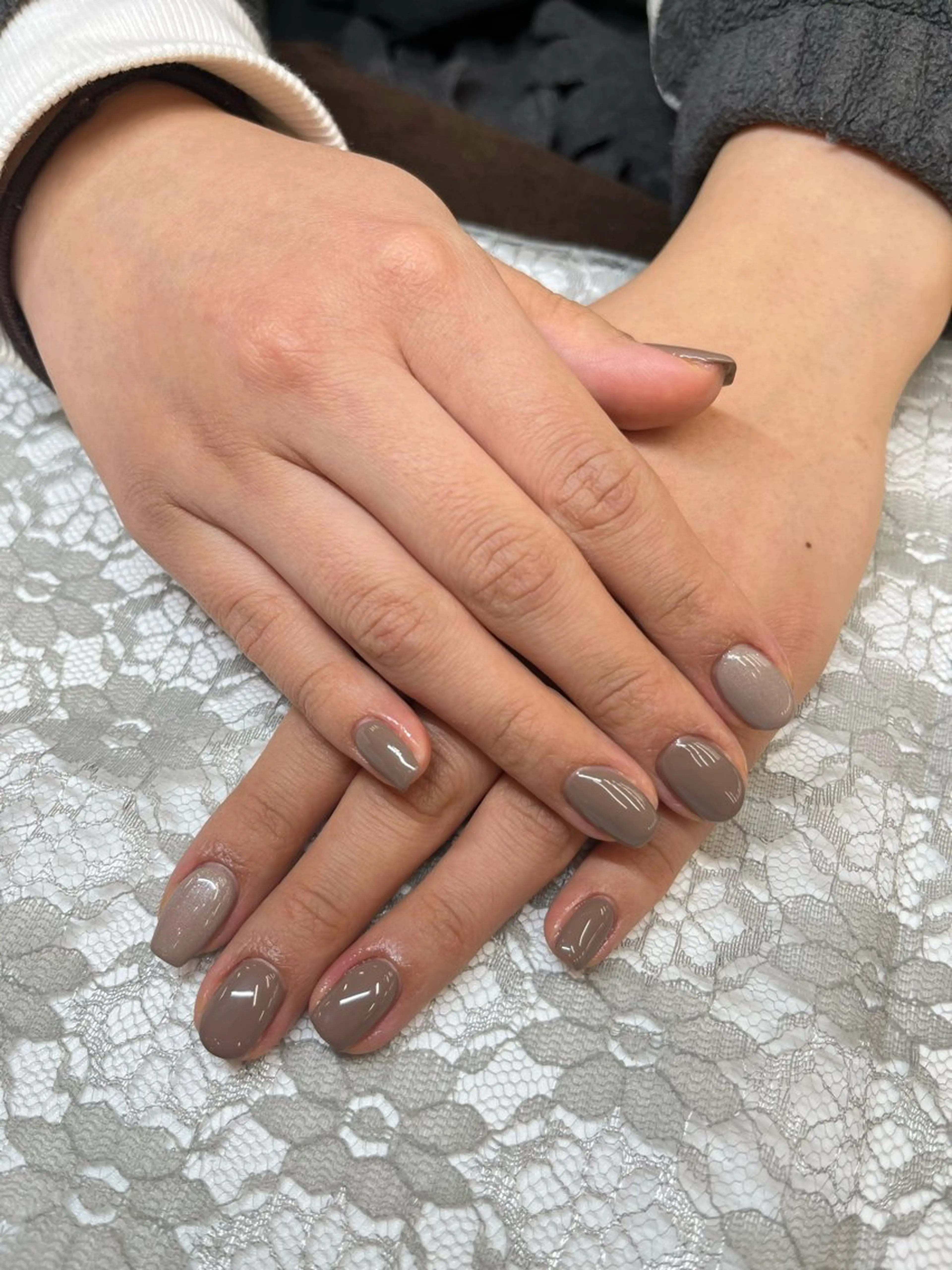 ネイル ラメ(グリッター) ワンカラーネイル MAXKELLY YUNAのネイルデザイン