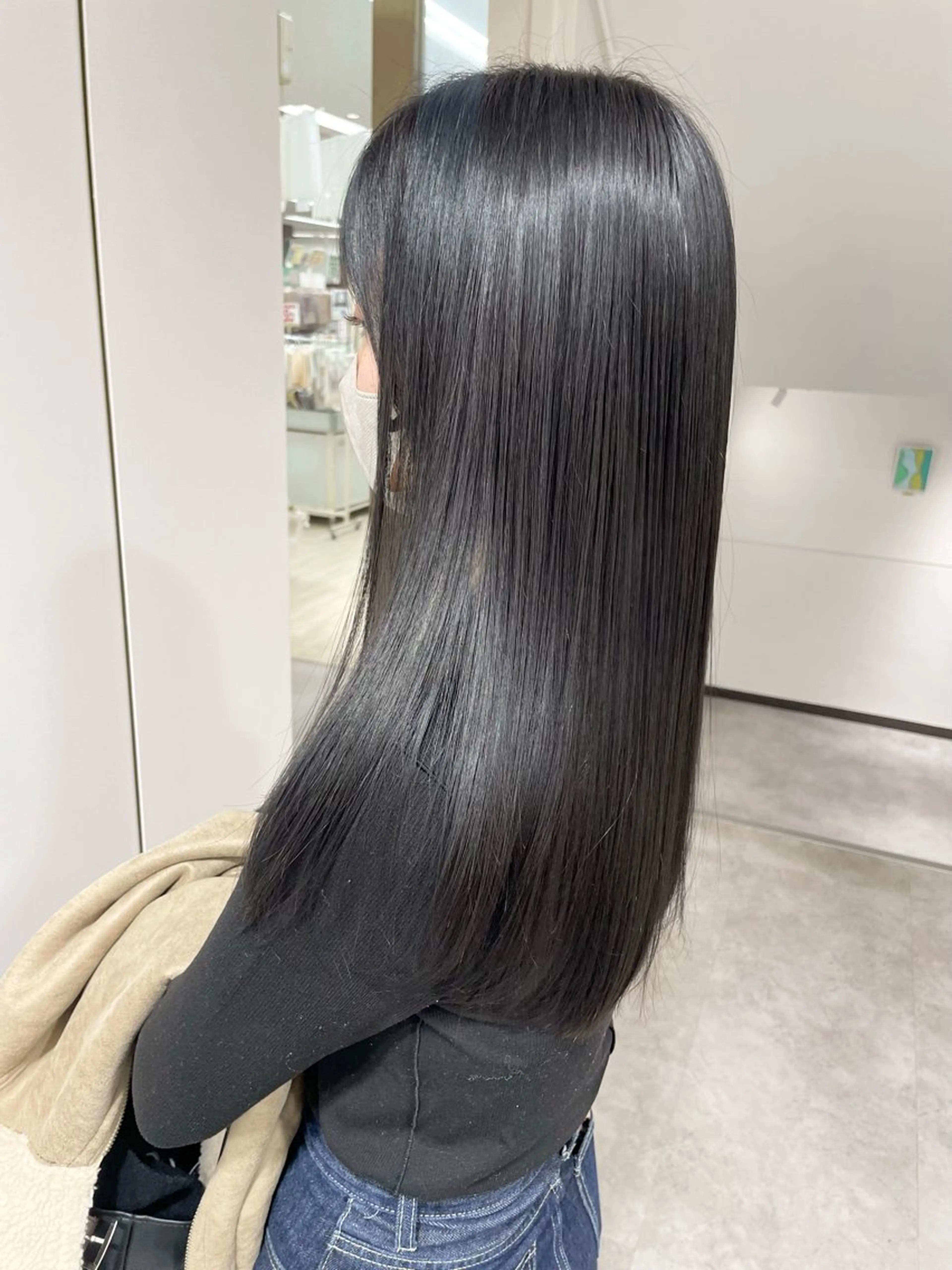 ロング カット ヘアカラー トリートメント 🦋艶髪ハイトーン / Mio🦋のヘアスタイル