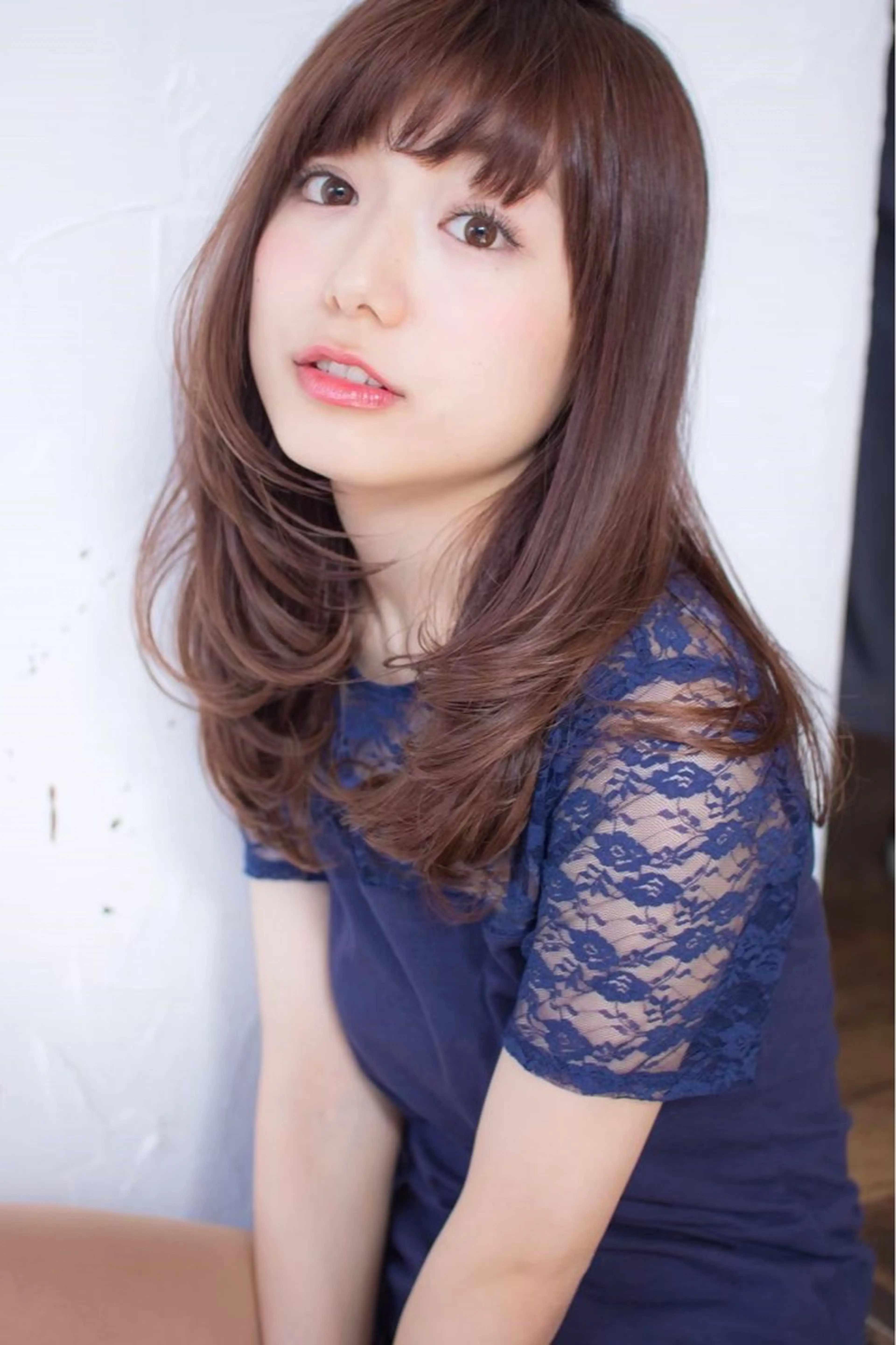 ロング カラー カット ヘアカラー トリートメント 垢抜けトレンド レイヤー🩵廣戸楓のヘアスタイル