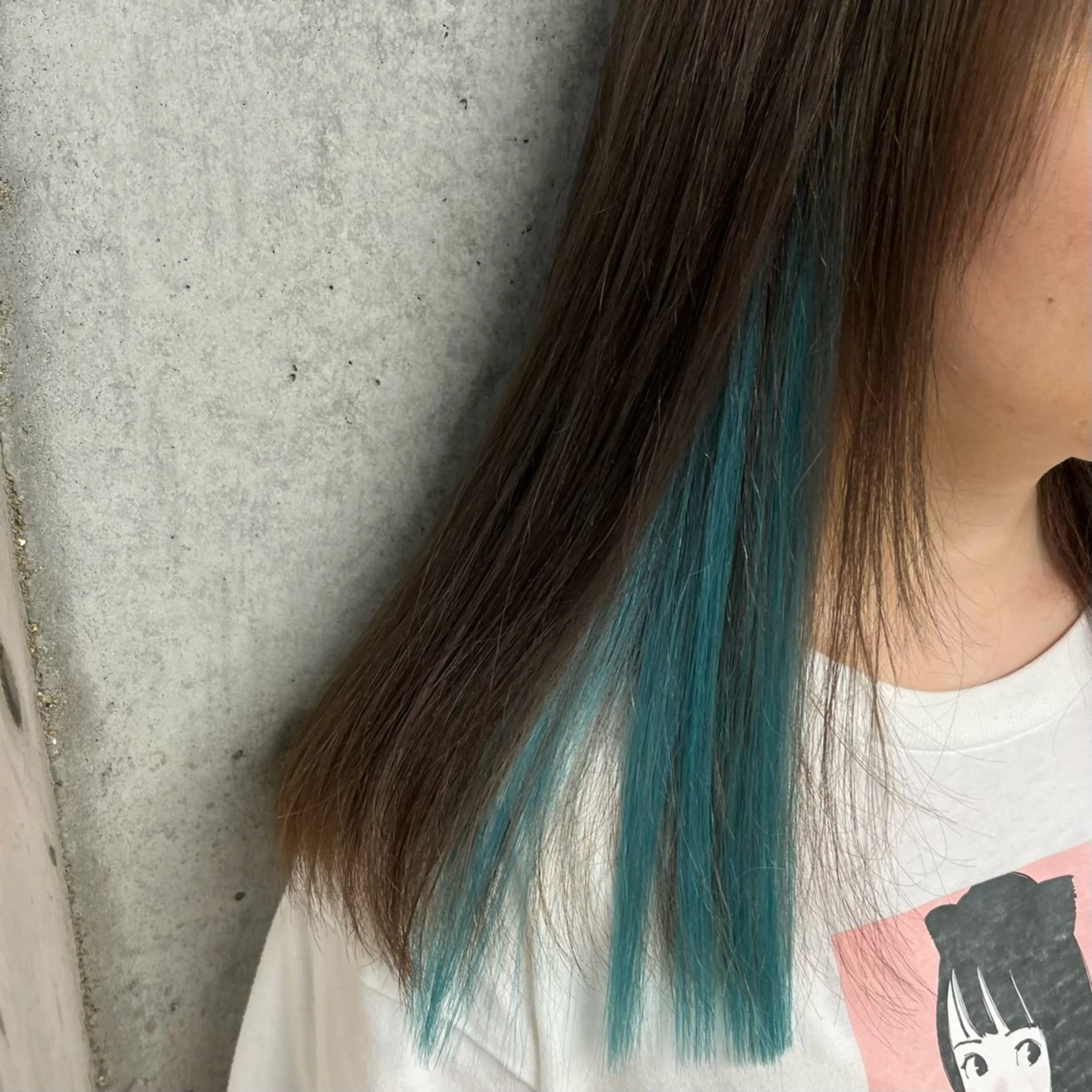 セミロング エクステ エクステ りおな/エクステ /ミルクティーカラーのヘアスタイル