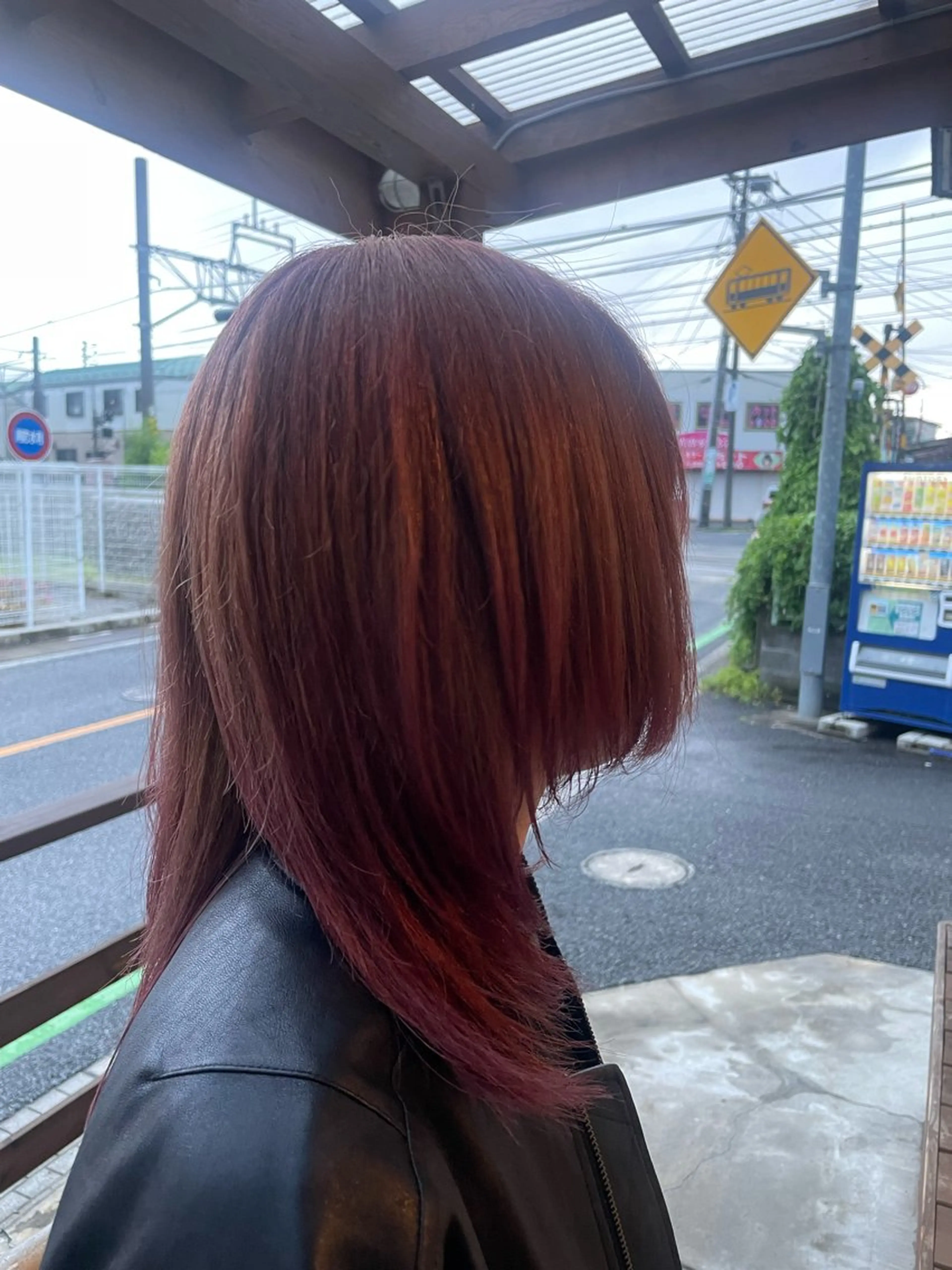 ミディアム カラー カット ヘアカラー 白髪ケア  BAUM まやのヘアスタイル