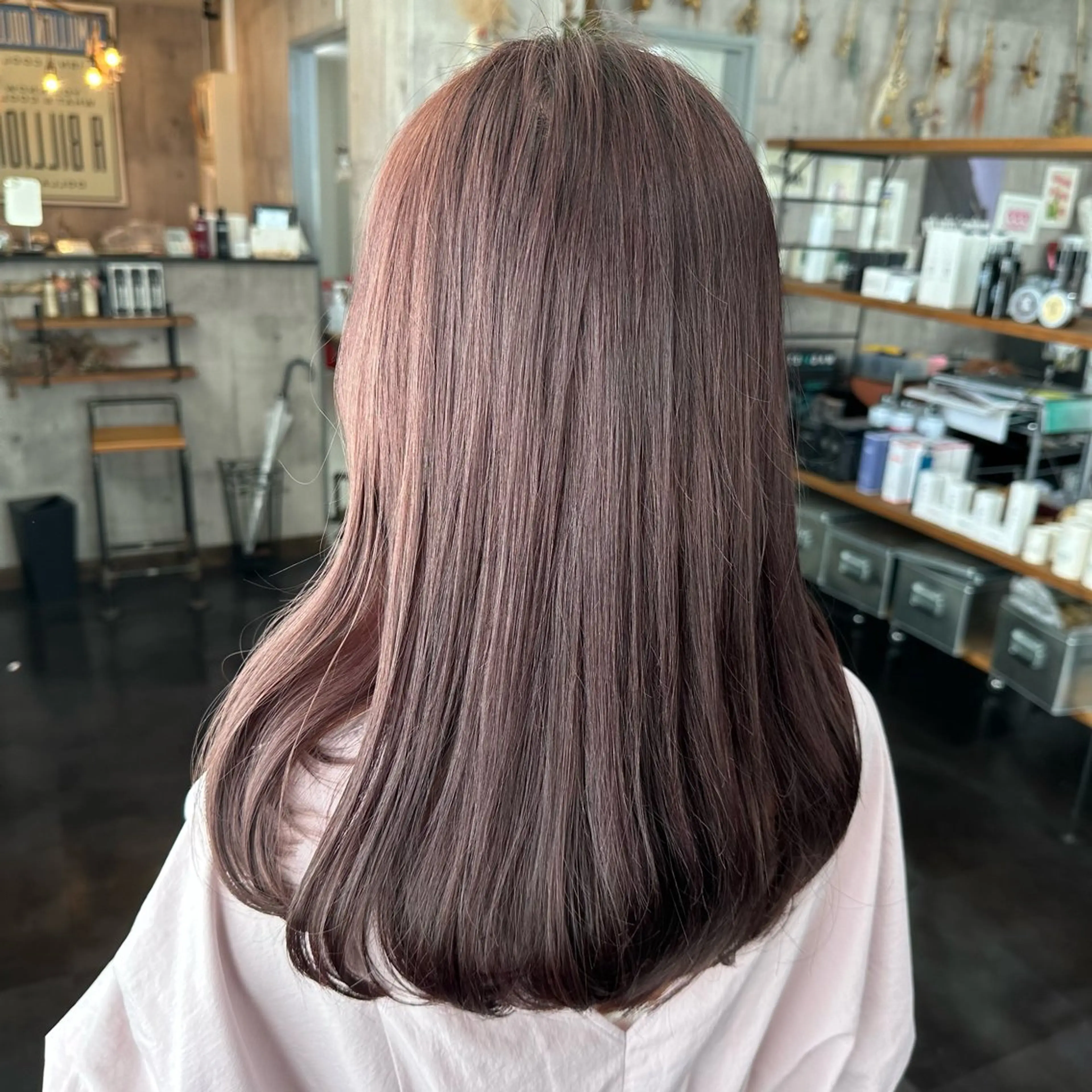 ロング カラー カット ヘアカラー トリートメント 枚方 tomee 🦋南部　しほ🦋のヘアスタイル