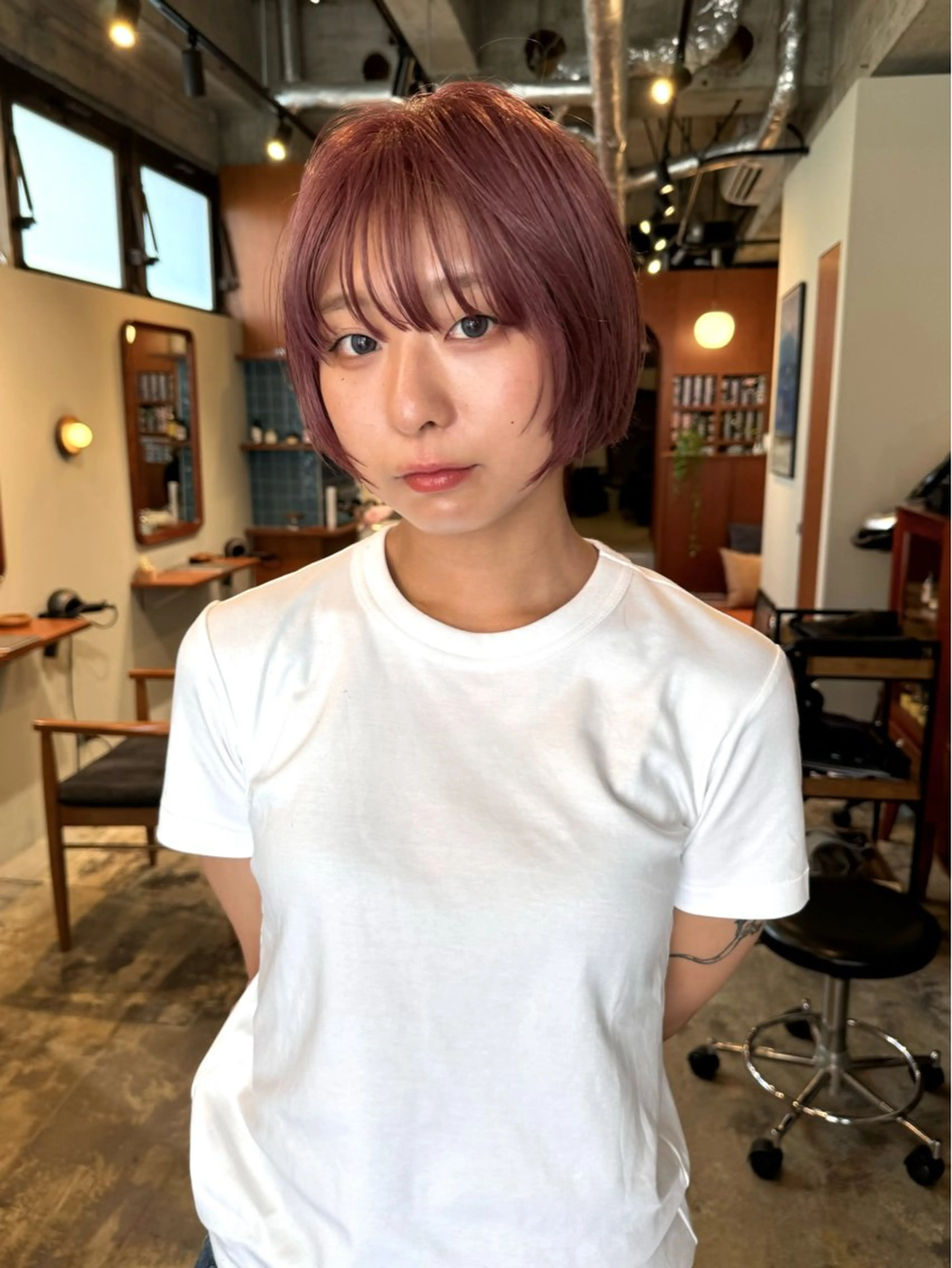 ショート ボブ レイヤーカット muku所属・muku / TAKUMIのヘアスタイル