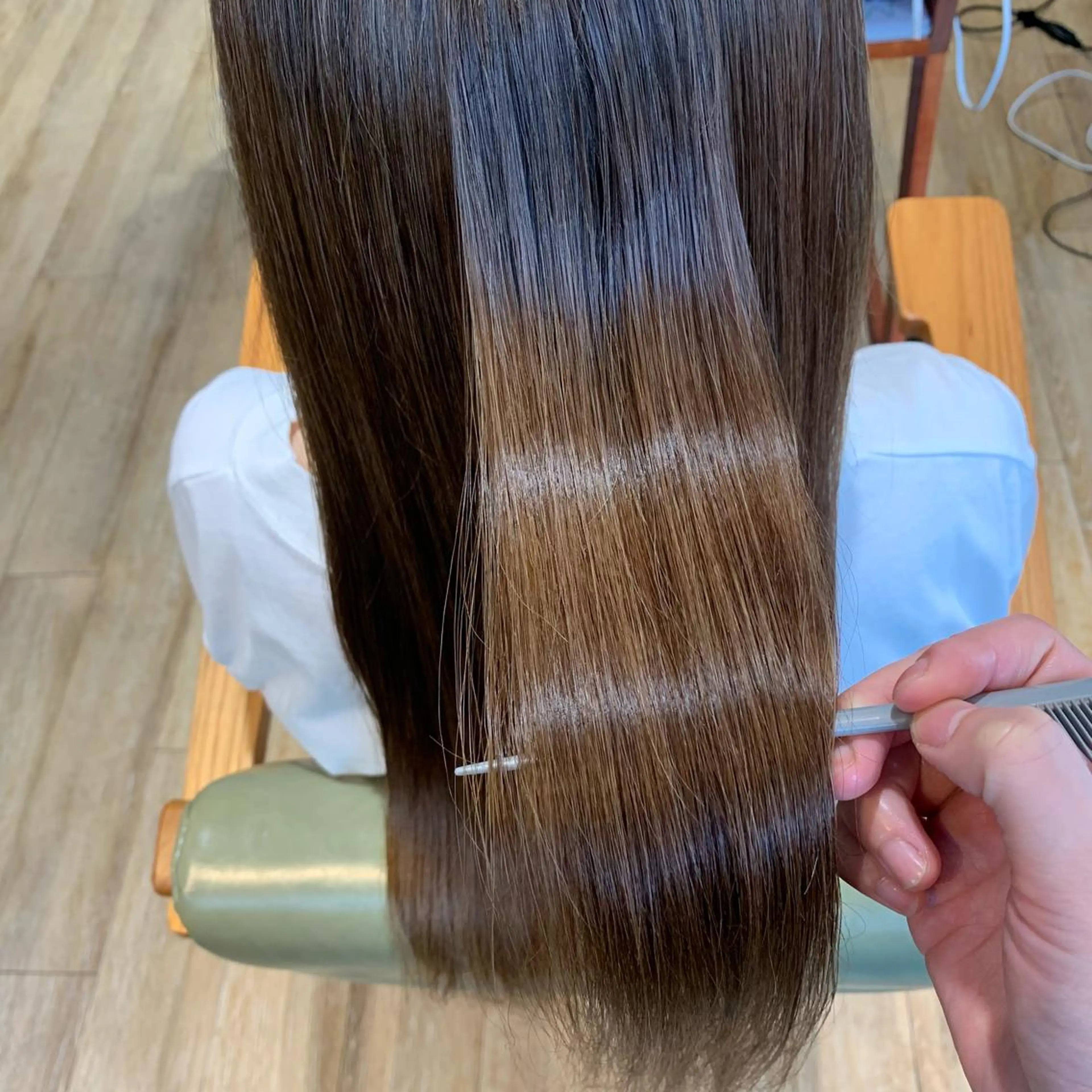 セミロング カラー カット ヘアカラー トリートメント I-CON所属・髪質改善/美髪のプ口 中島みきのヘアスタイル