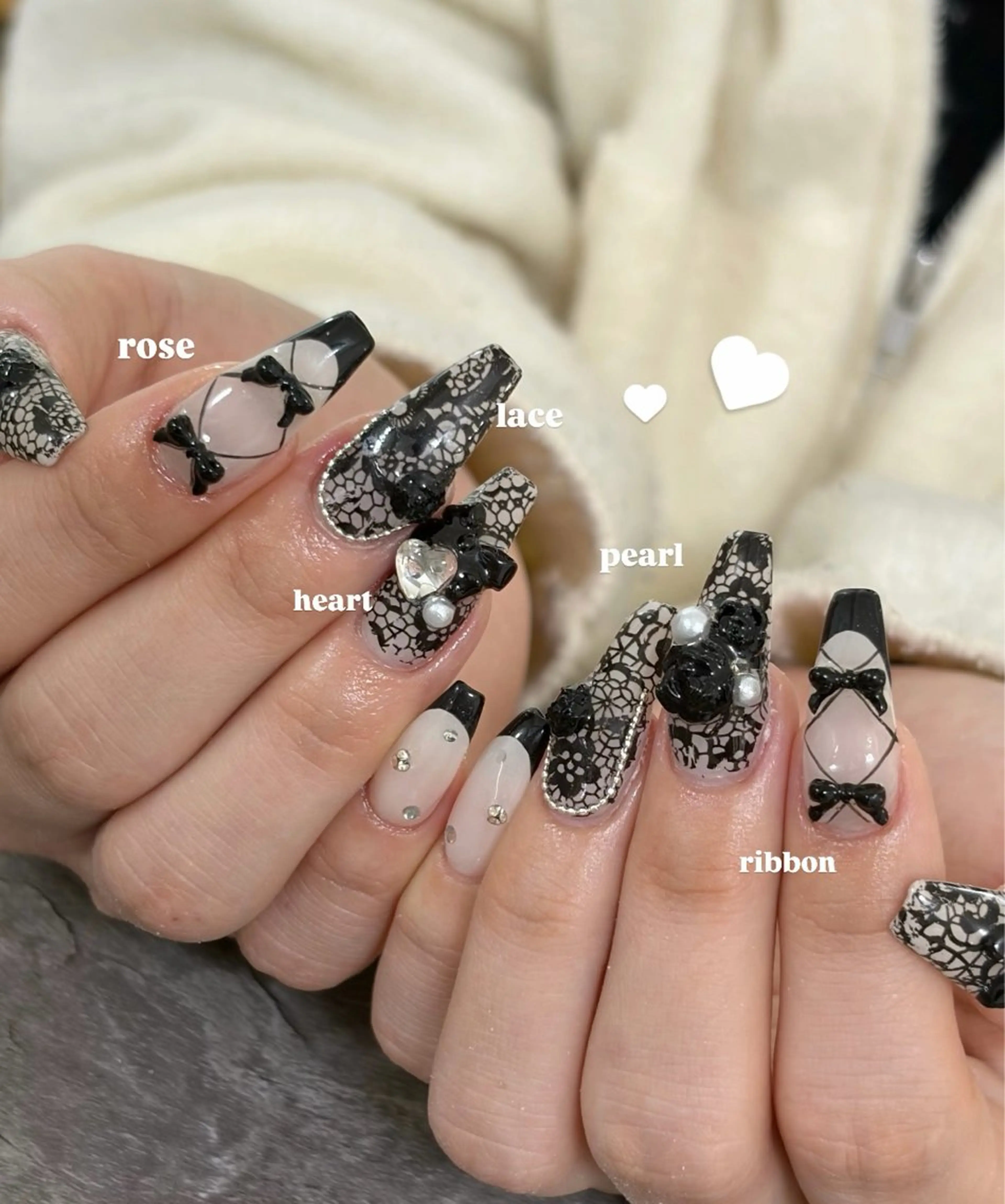 ネイル ハンドネイル Bitty／ SENA⋆˙⟡ —のネイルデザイン