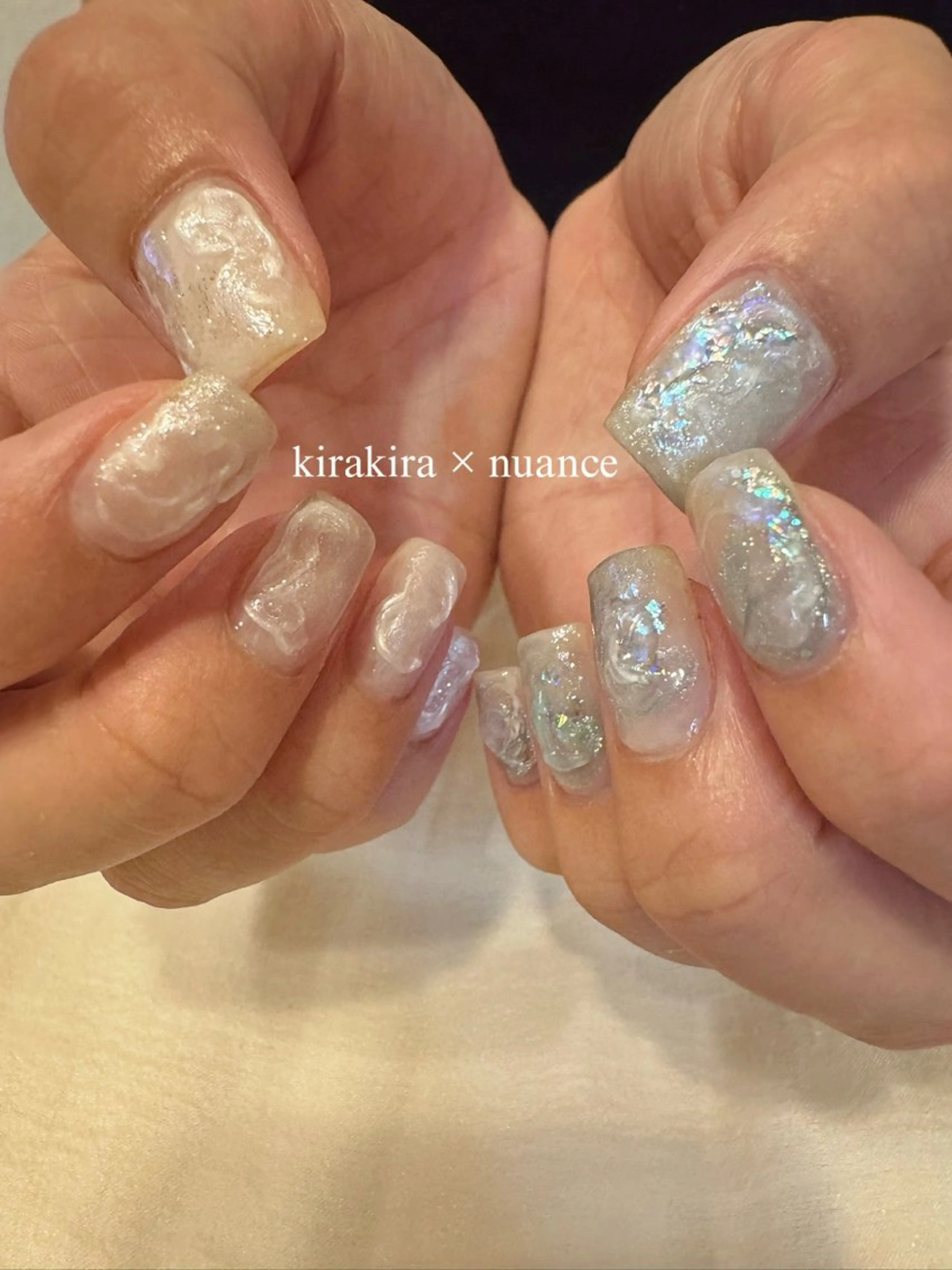 ネイル ニュアンスネイル パラジェルプレミアムサロン　SINCE所属・HONAMI パラジェル専門店のネイルデザイン