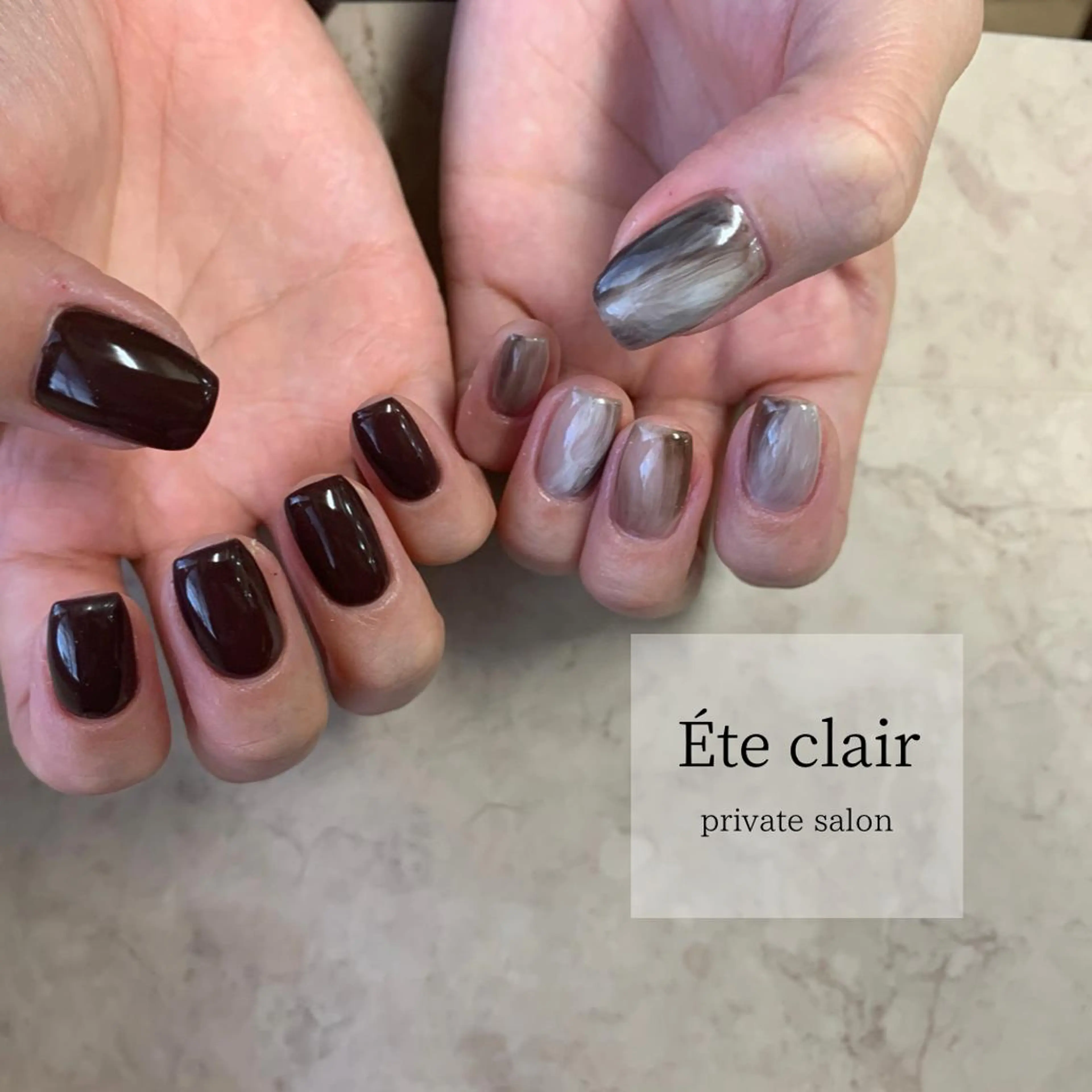 ネイル ハンドネイル Ète clair エテクレールのネイルデザイン