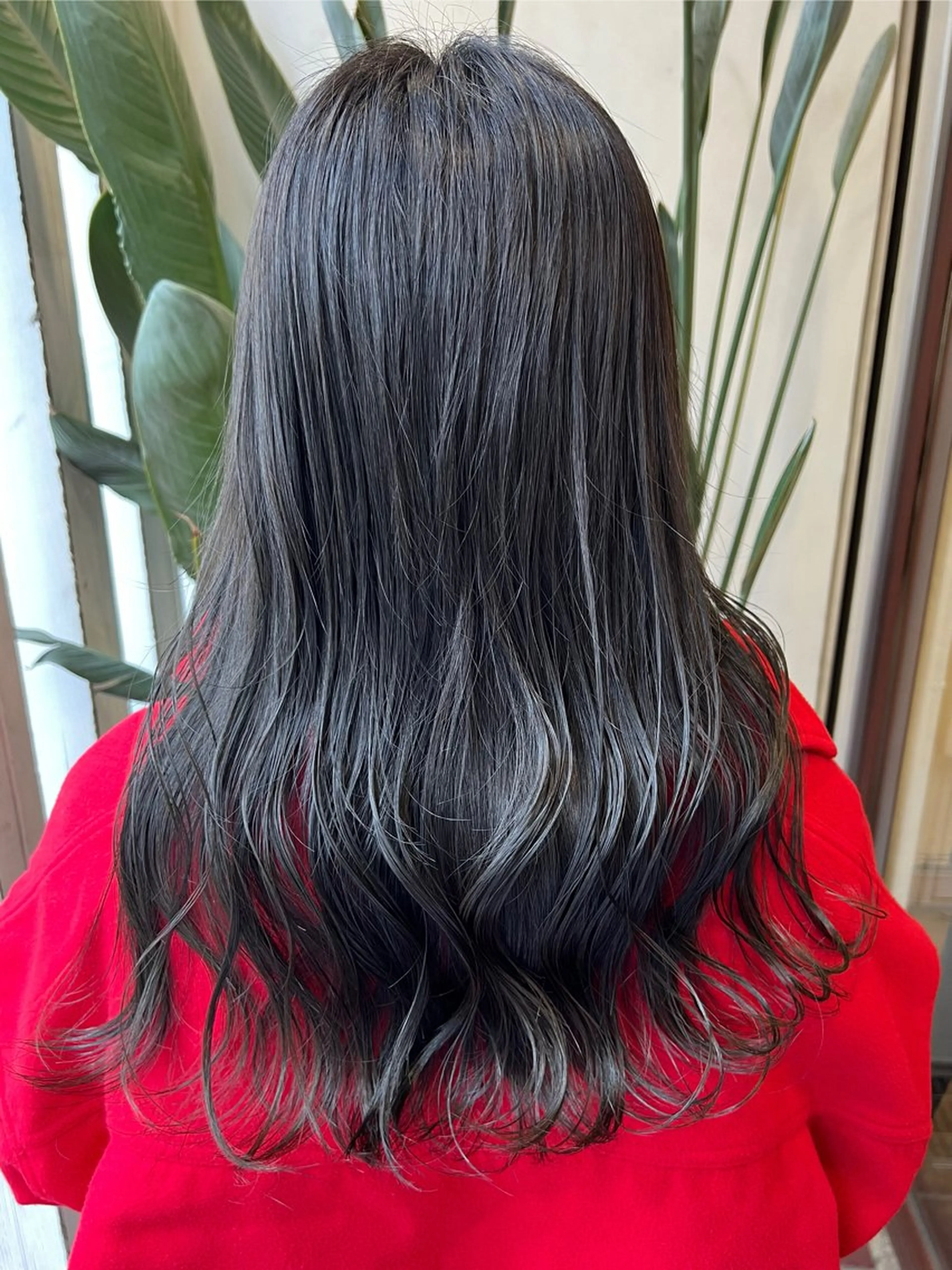 ロング カラー ブリーチカラー🦖 岡部木乃夏のヘアスタイル