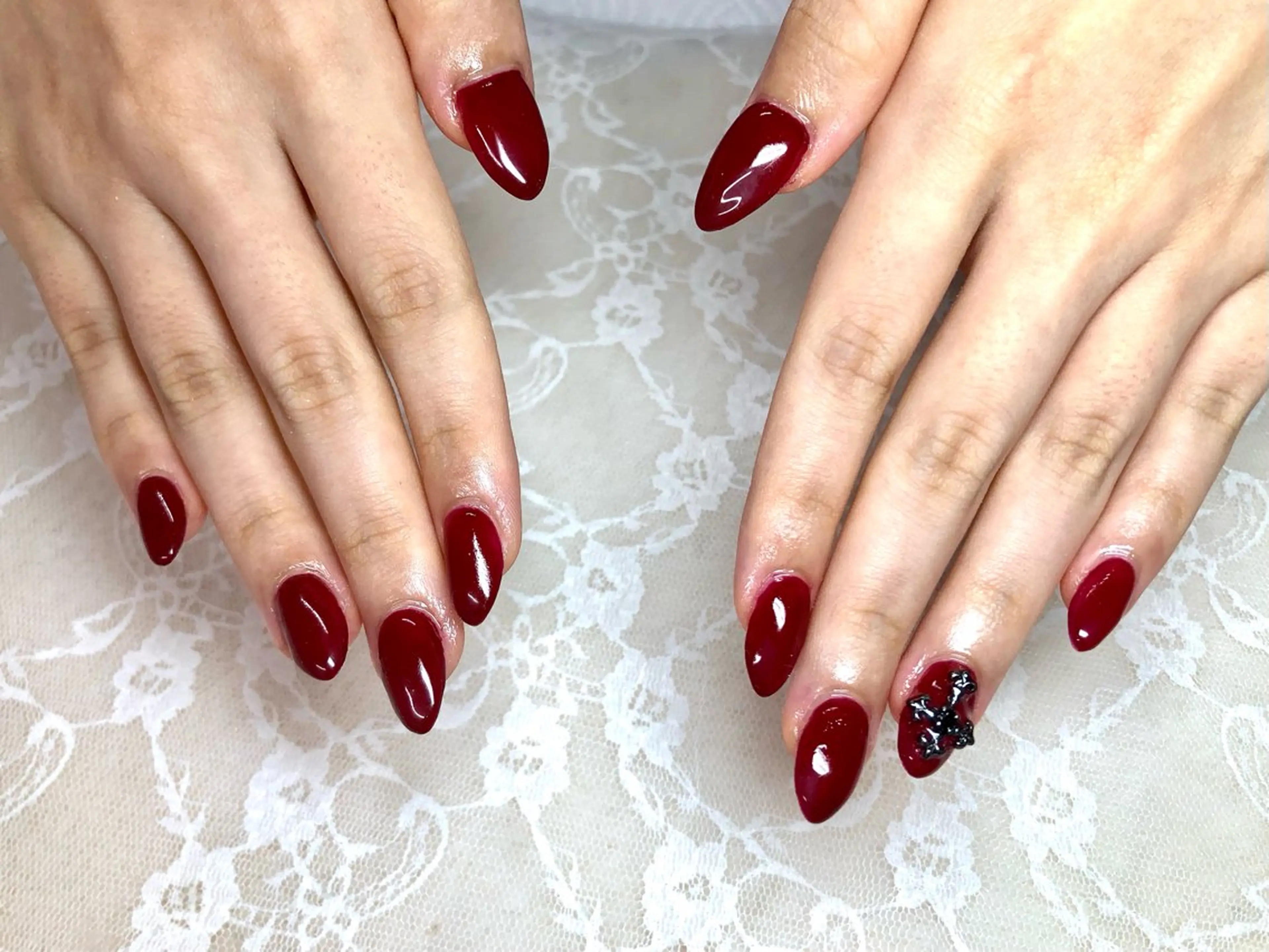 ネイル ボルドー Epokku ネイルサロンのネイルデザイン
