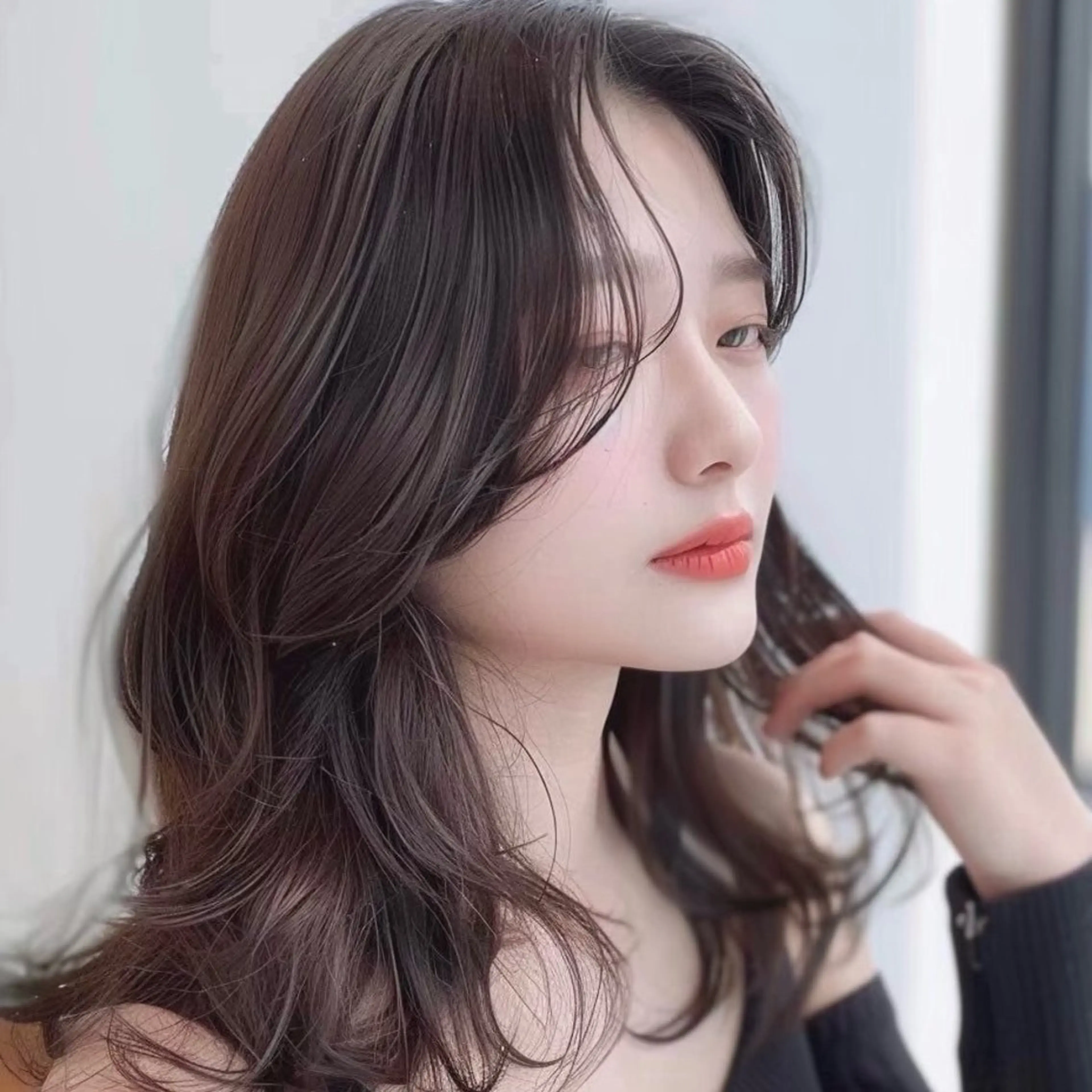 ロング カット ヘアカラー トリートメント 髪質改善特化/透明感 カラー/AKANE♡のヘアスタイル