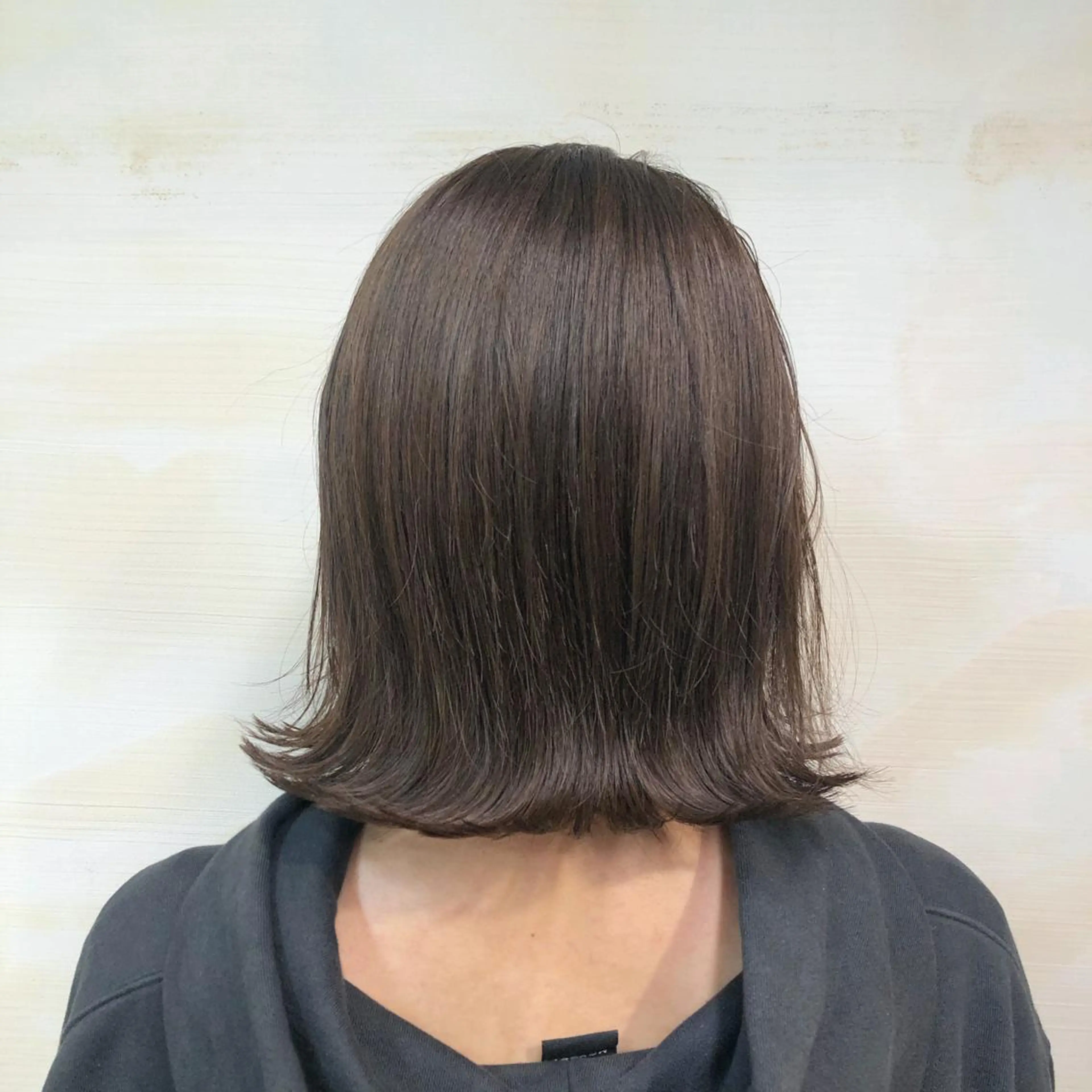 ミディアム カラー ブラウンカラー カット ヘアカラー MEI💫銀座 エクステ/艶カラーのヘアスタイル