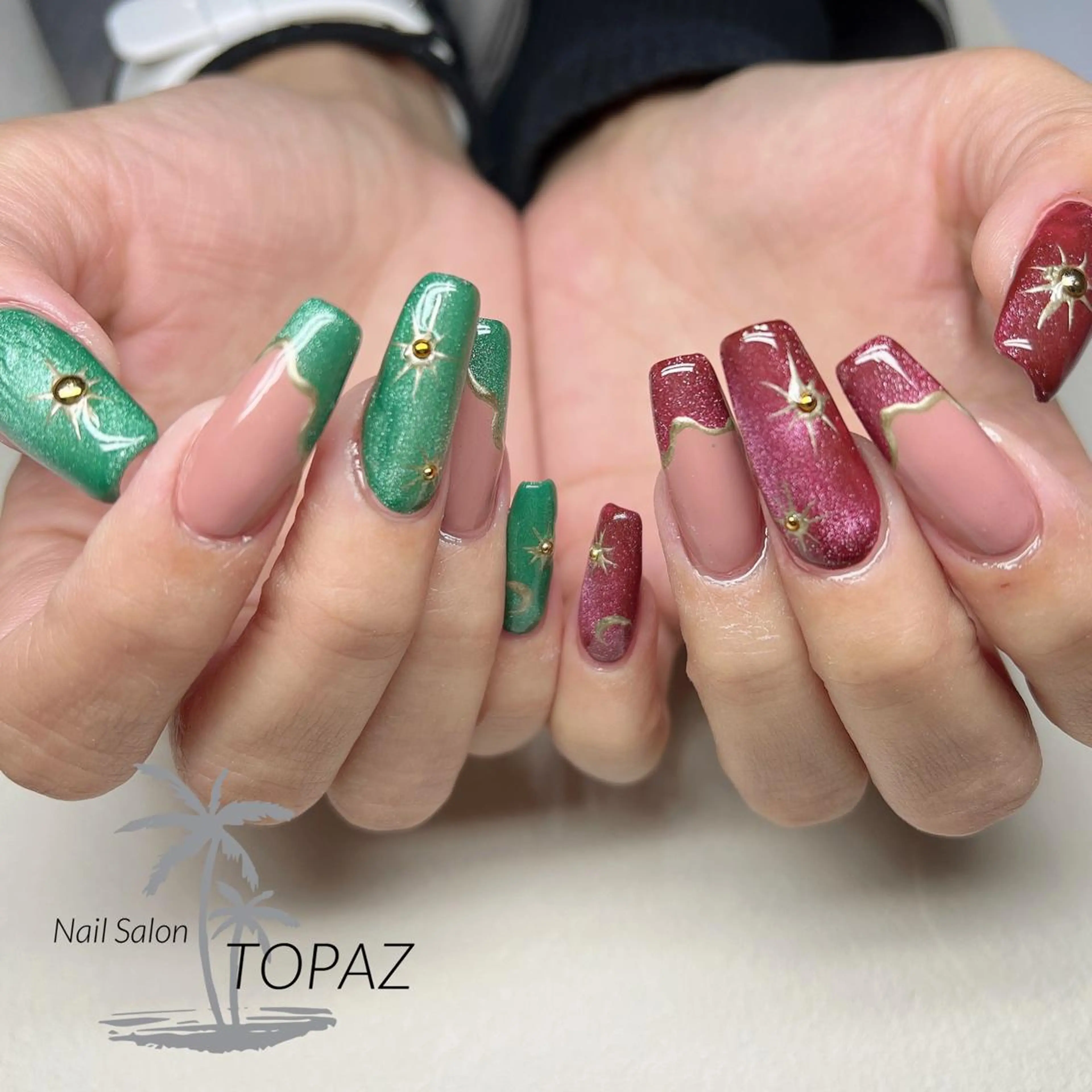ネイル Nail Salon   TOPAZ所属・TOPAZ Ayumiのネイルデザイン