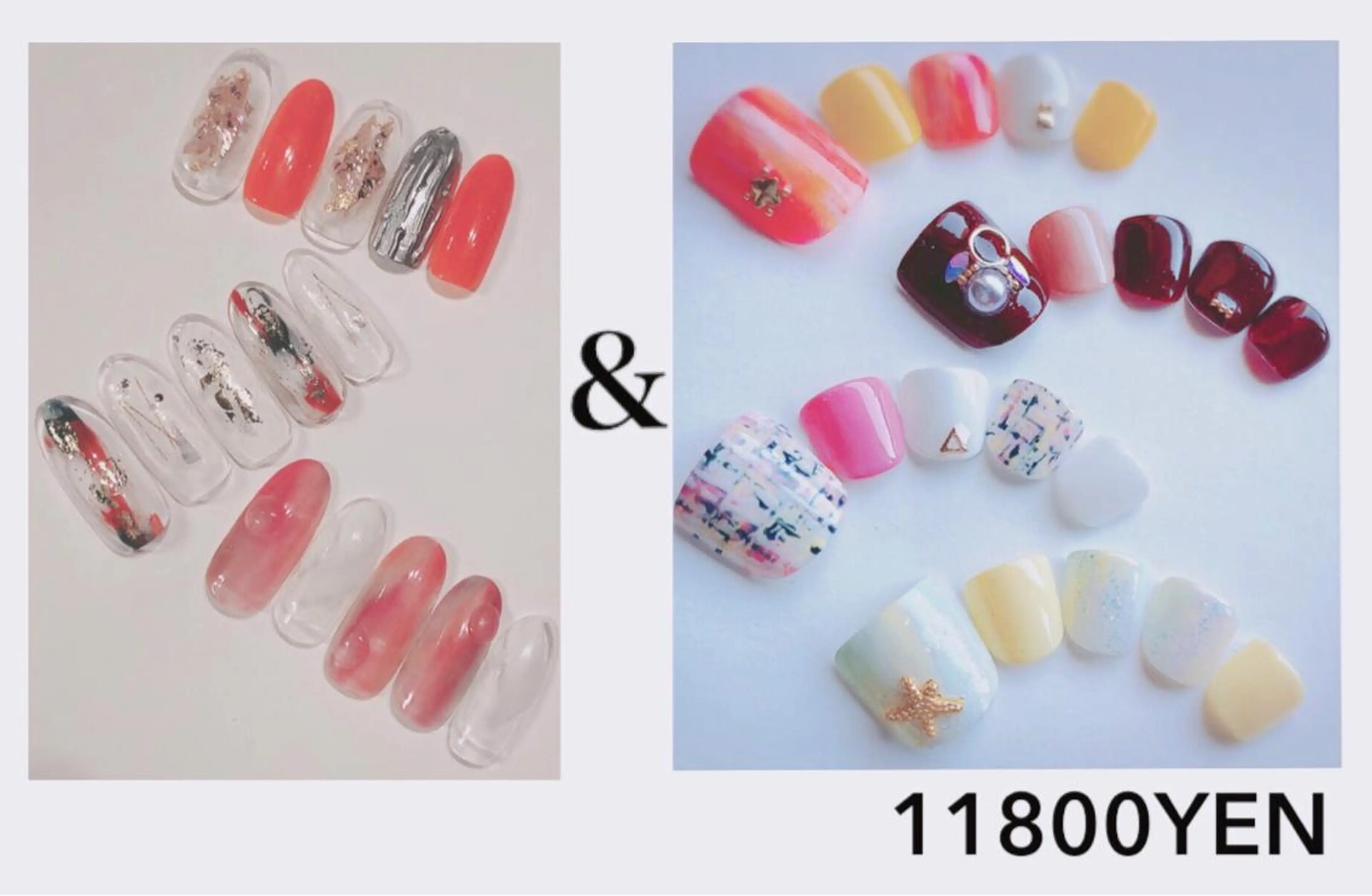 ネイル 夏ネイル 凛 リンのネイルデザイン