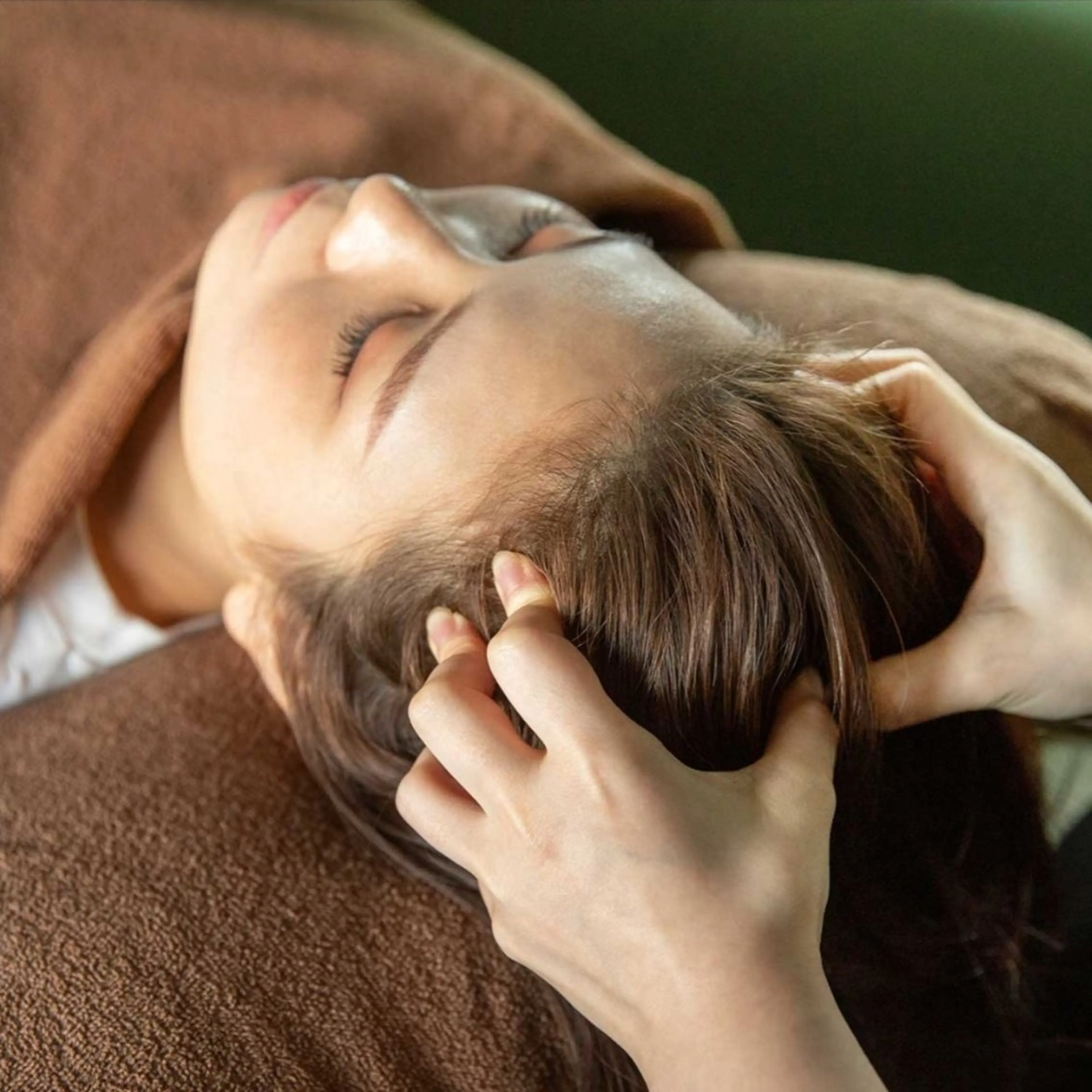 【人気No.3深眠ドライヘッドスパ40分】炭酸×ホットアイマスク付きの写真