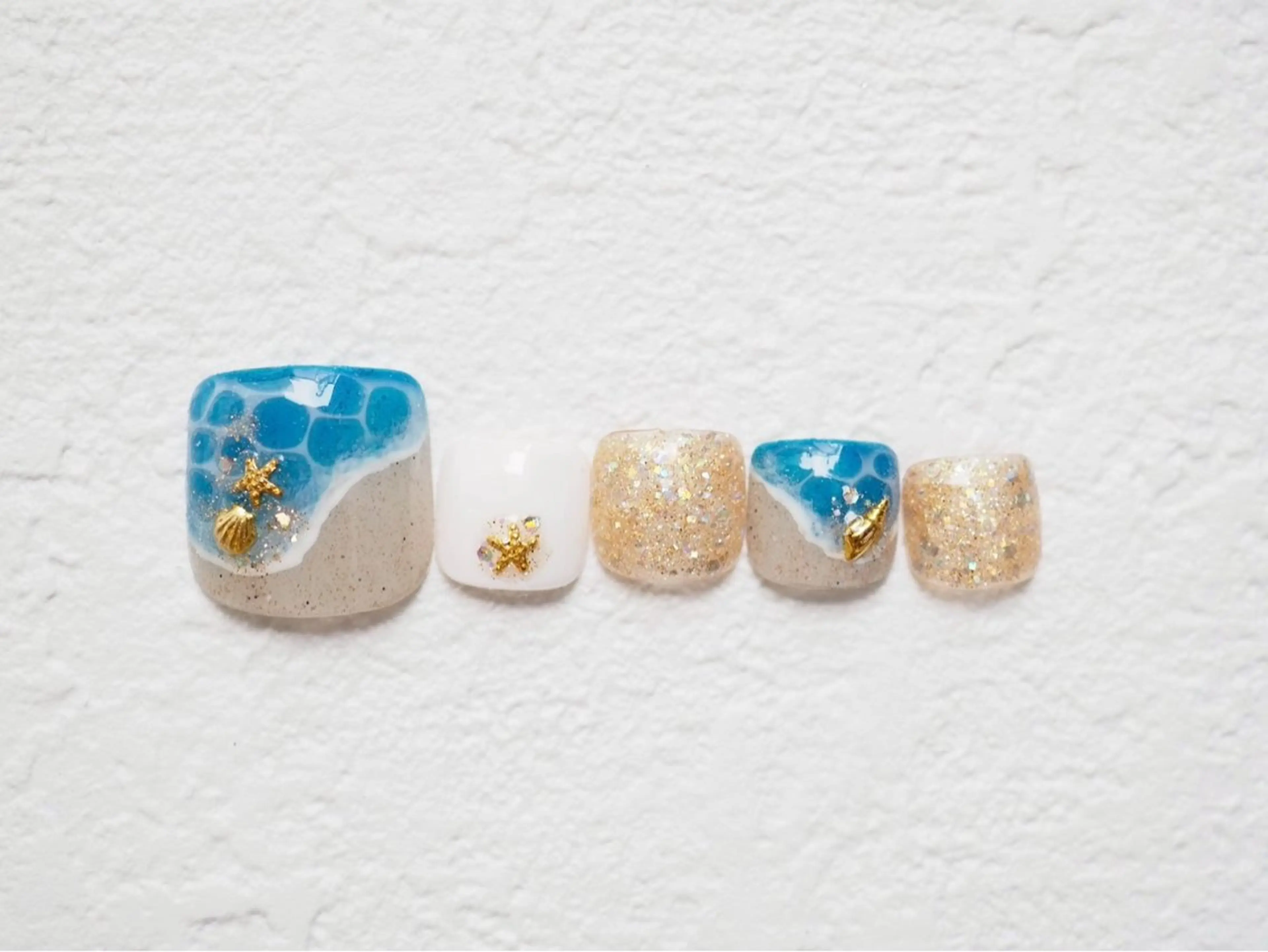 ネイル フットネイル トップネイリスト Ribbon立川店のネイルデザイン