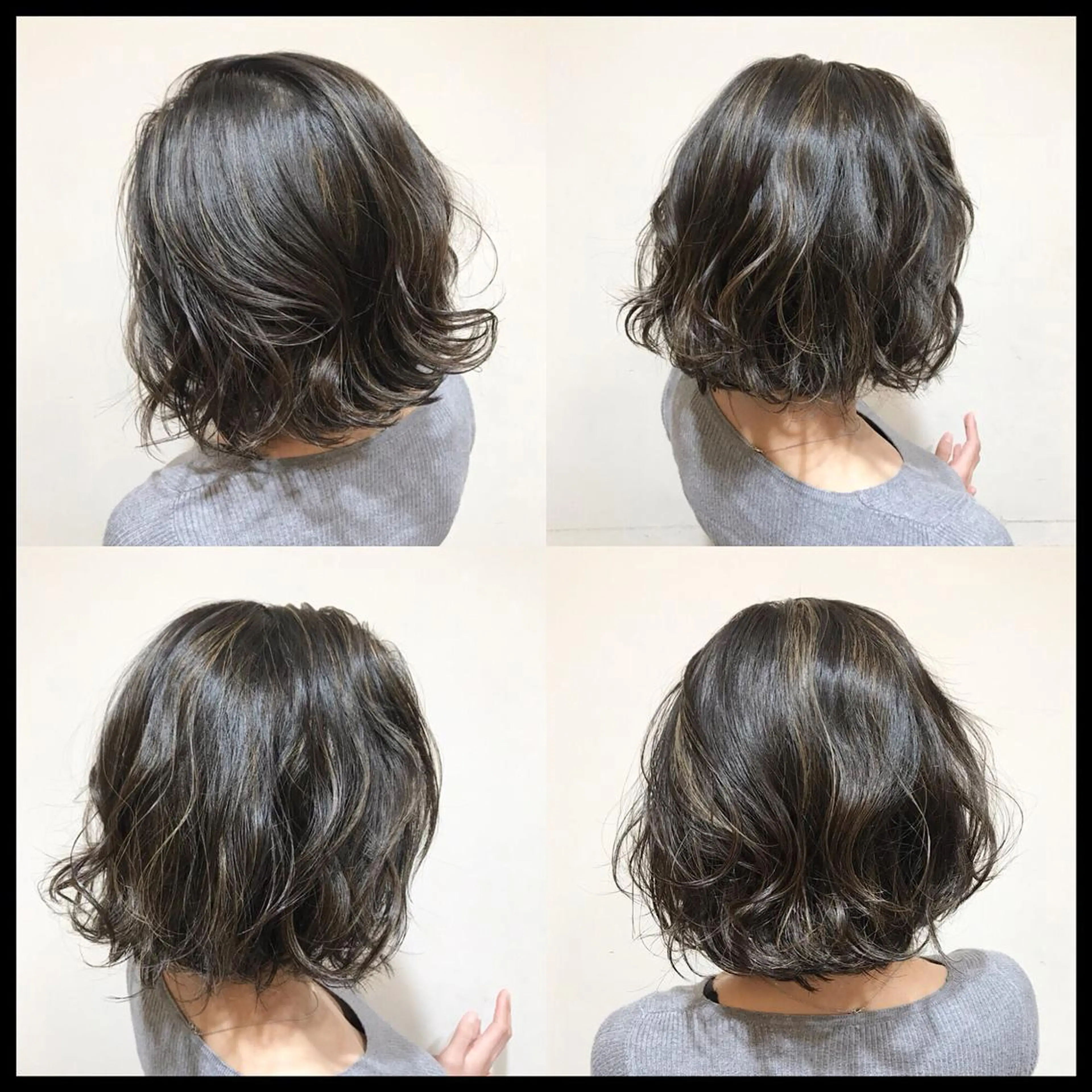 ミディアム カラー 透明感カラー 似合わせ/ブリーチ カラー.岡田友仁のヘアスタイル